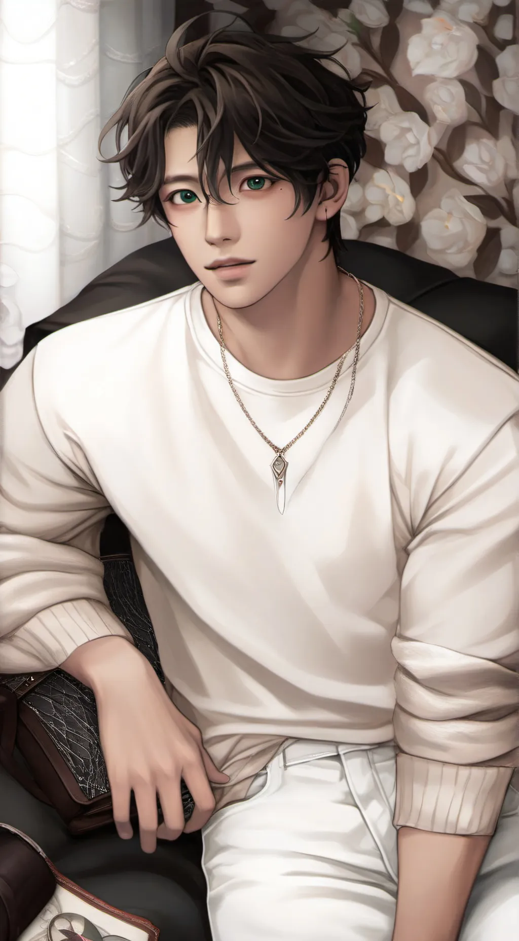 ai character: miyaka  background