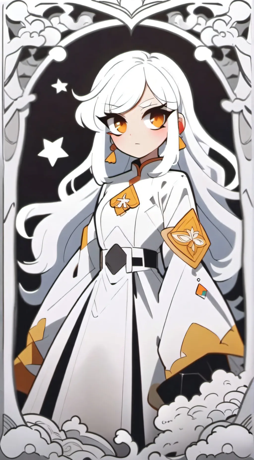 ai character: Ginger  background