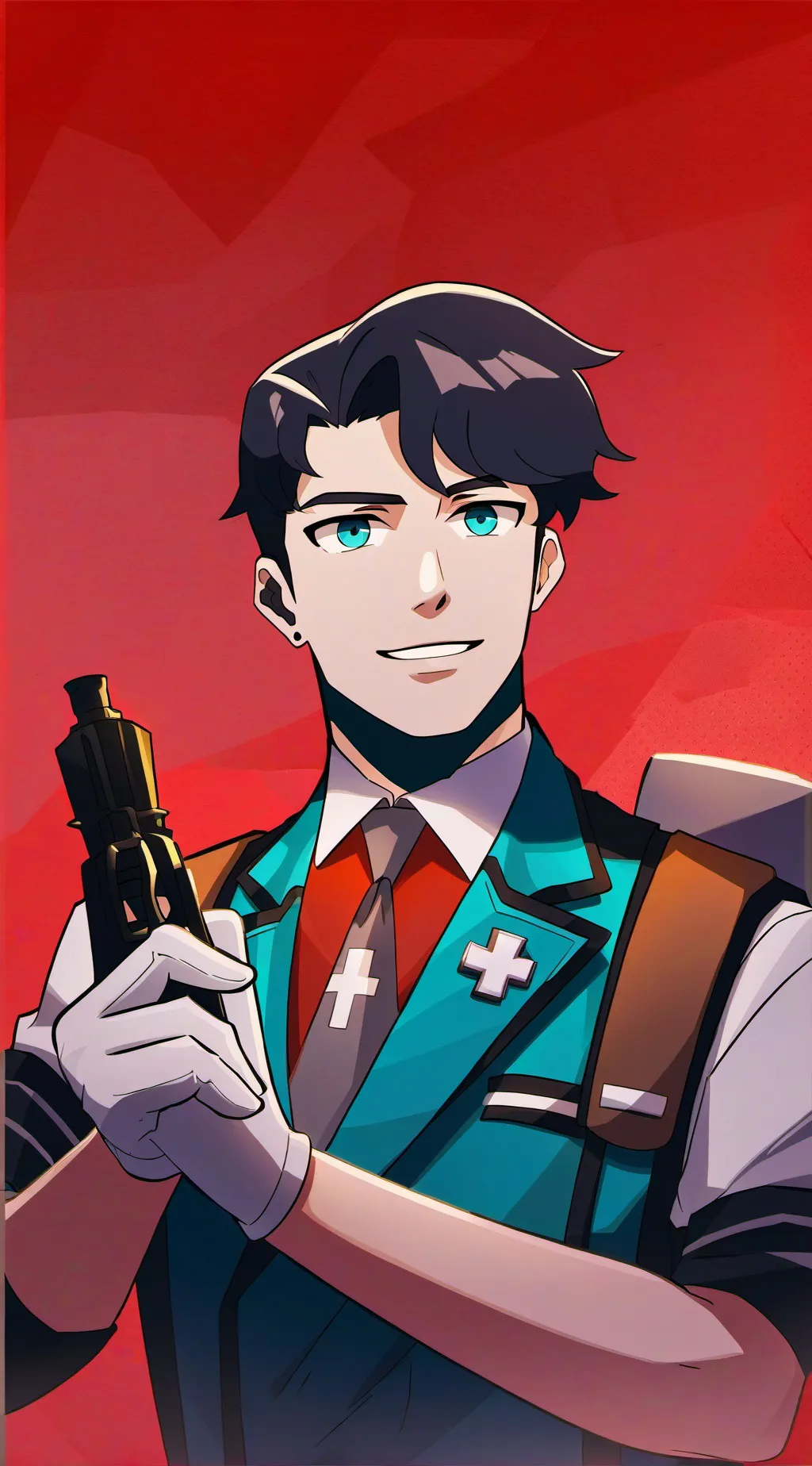 ai character: Medic TF2 background