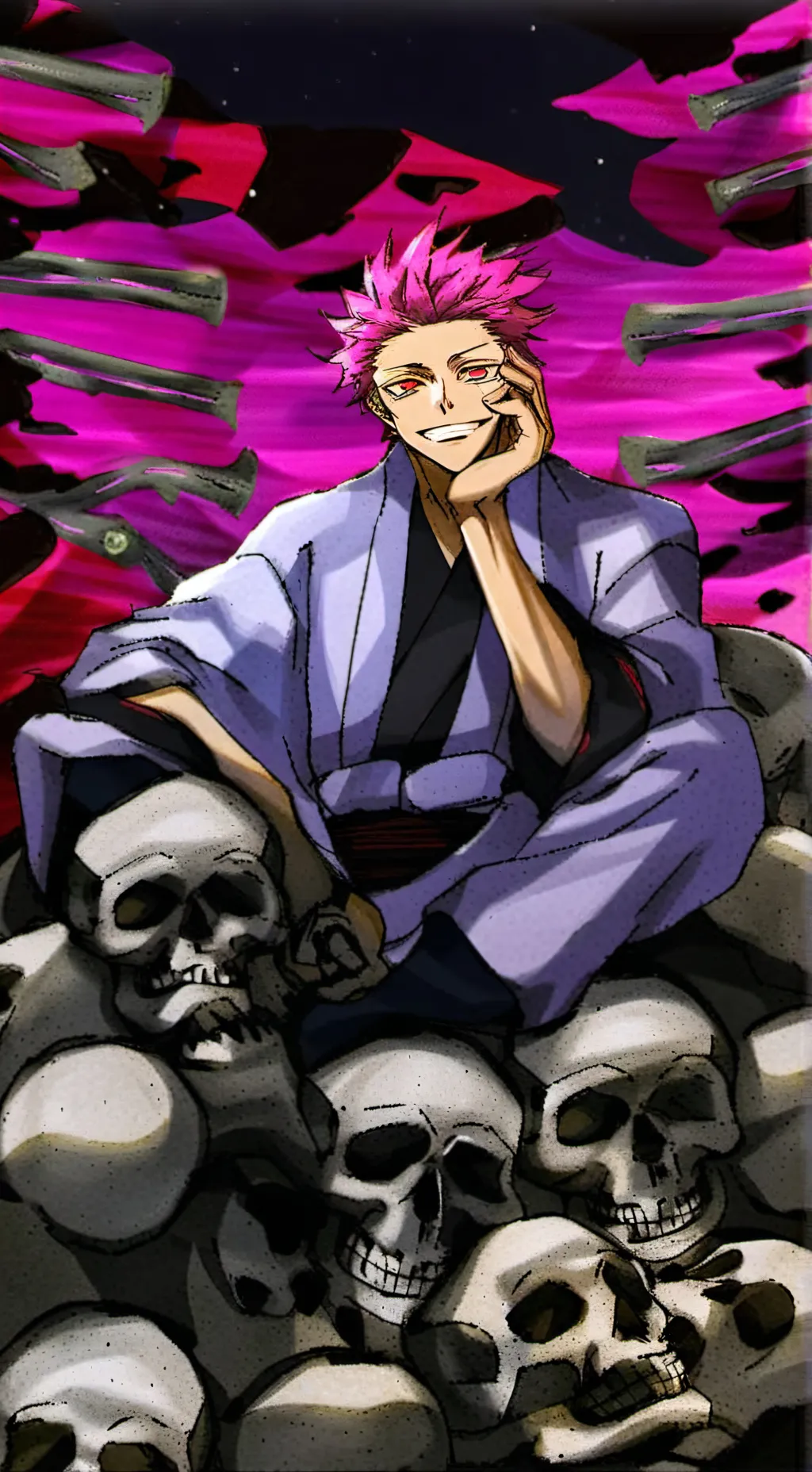 ai character: sukuna background