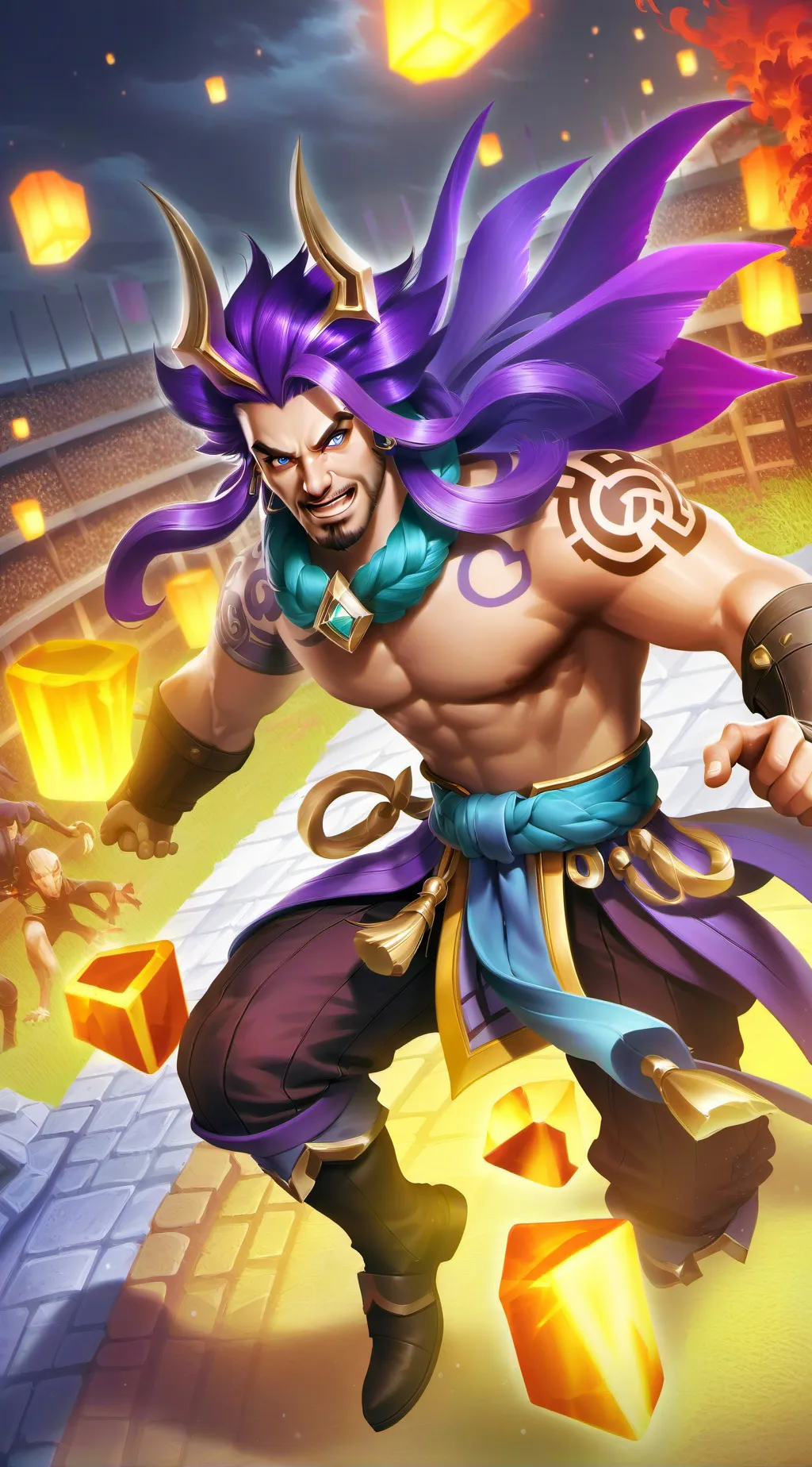 ai character: moth girls background