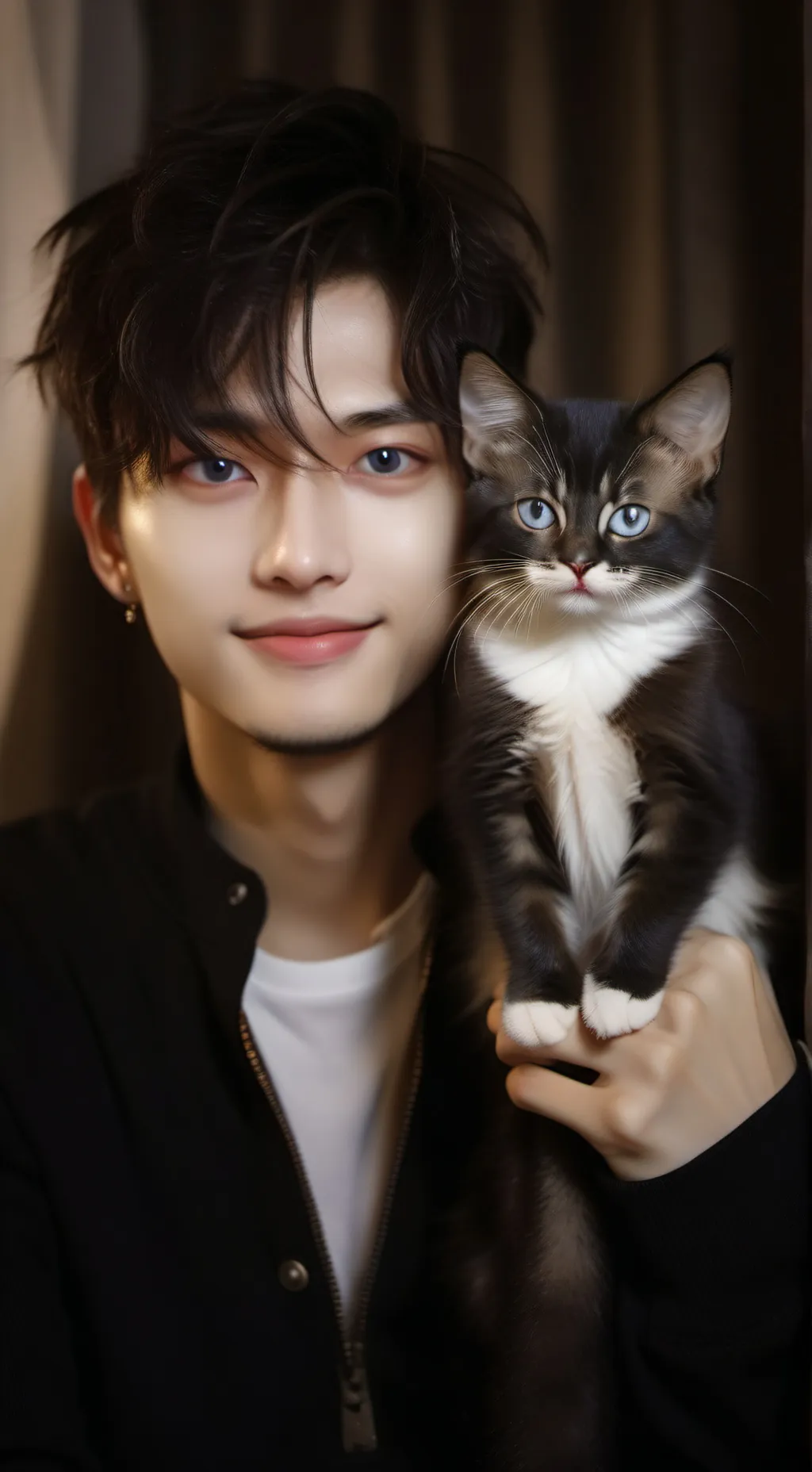 ai character: Pixel background