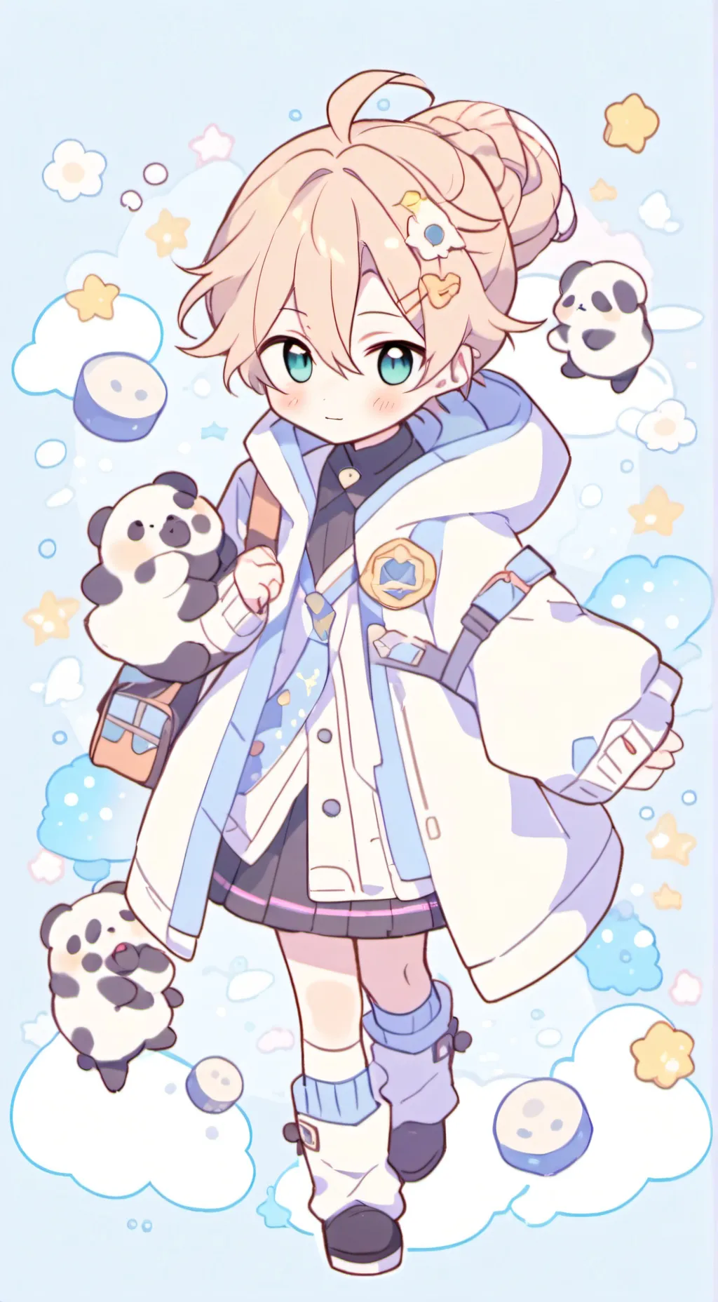 ai character: mha and eri background