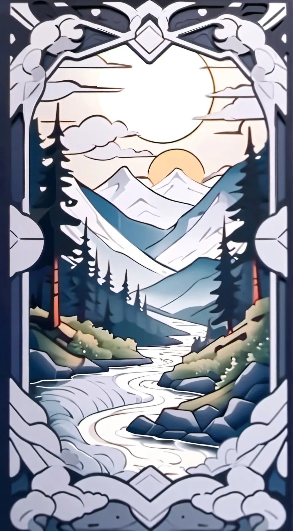 ai character: muzan background