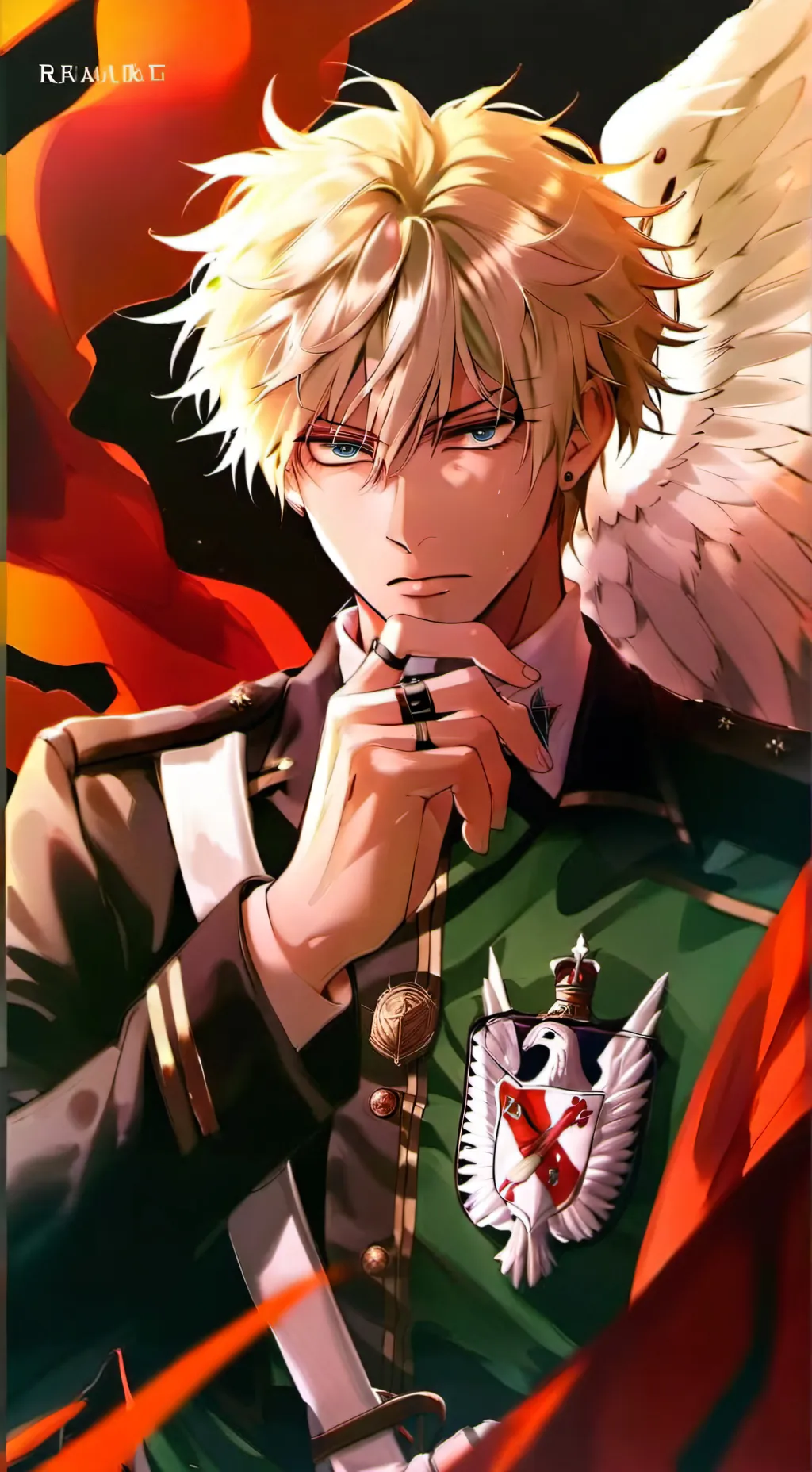 ai character: Eren Yeager background