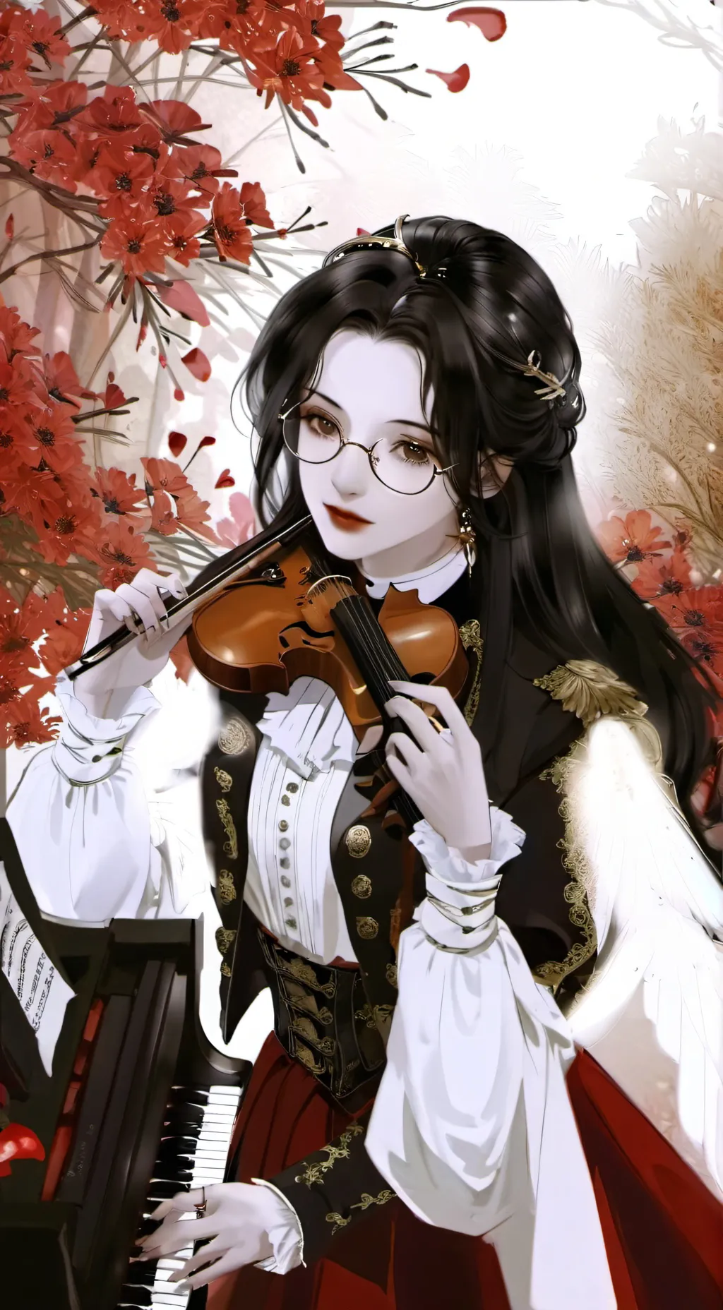 ai character: mom and dad  background