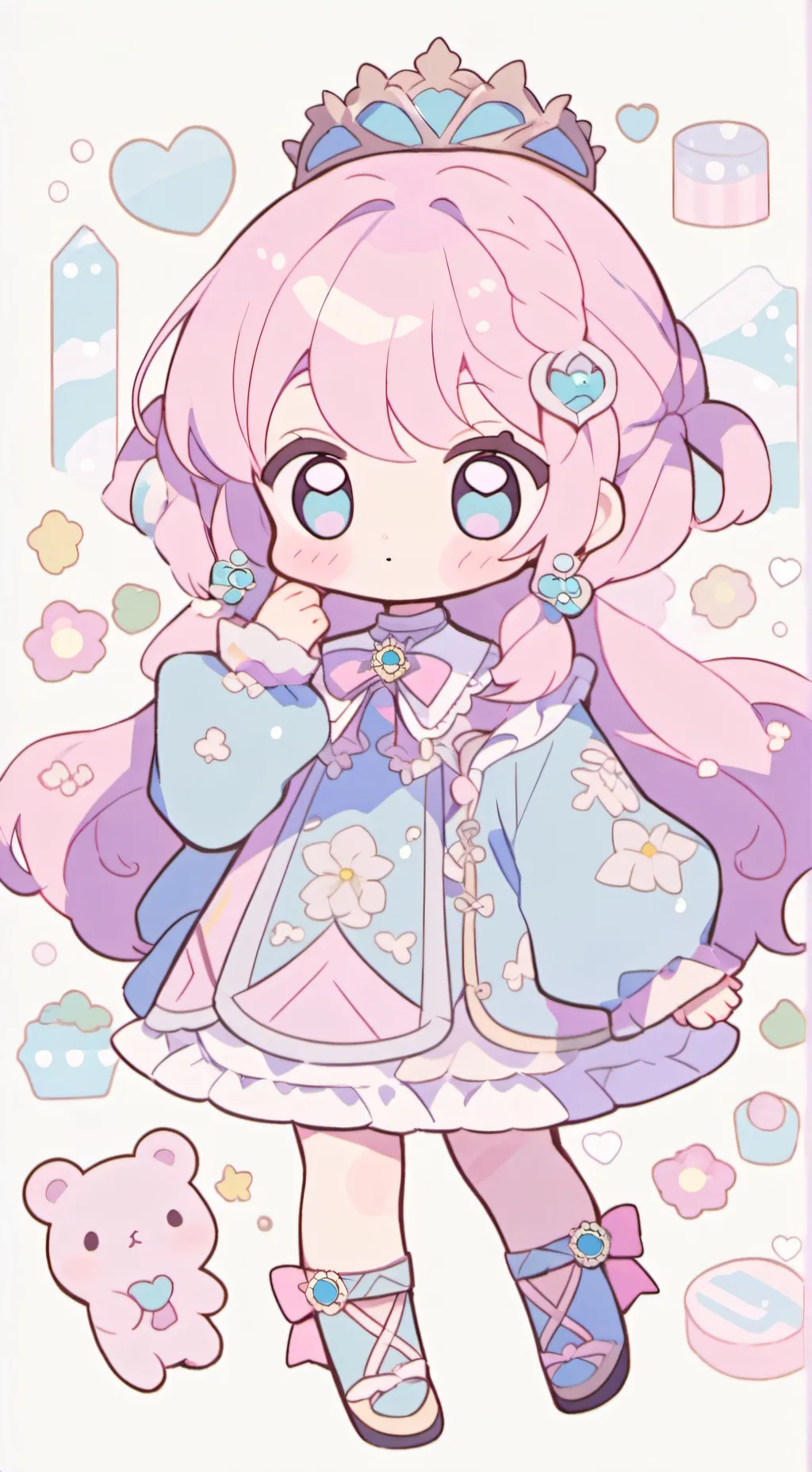 ai character: Lily and jake background