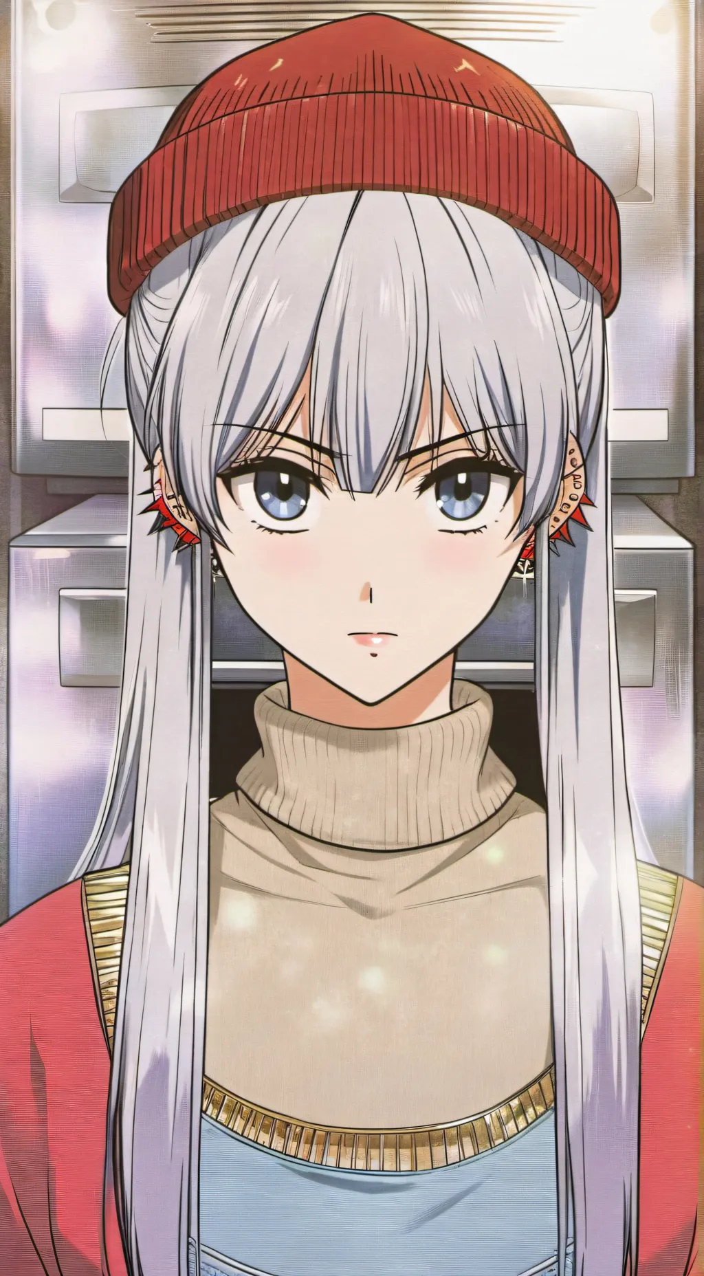 ai character: •Showah• background