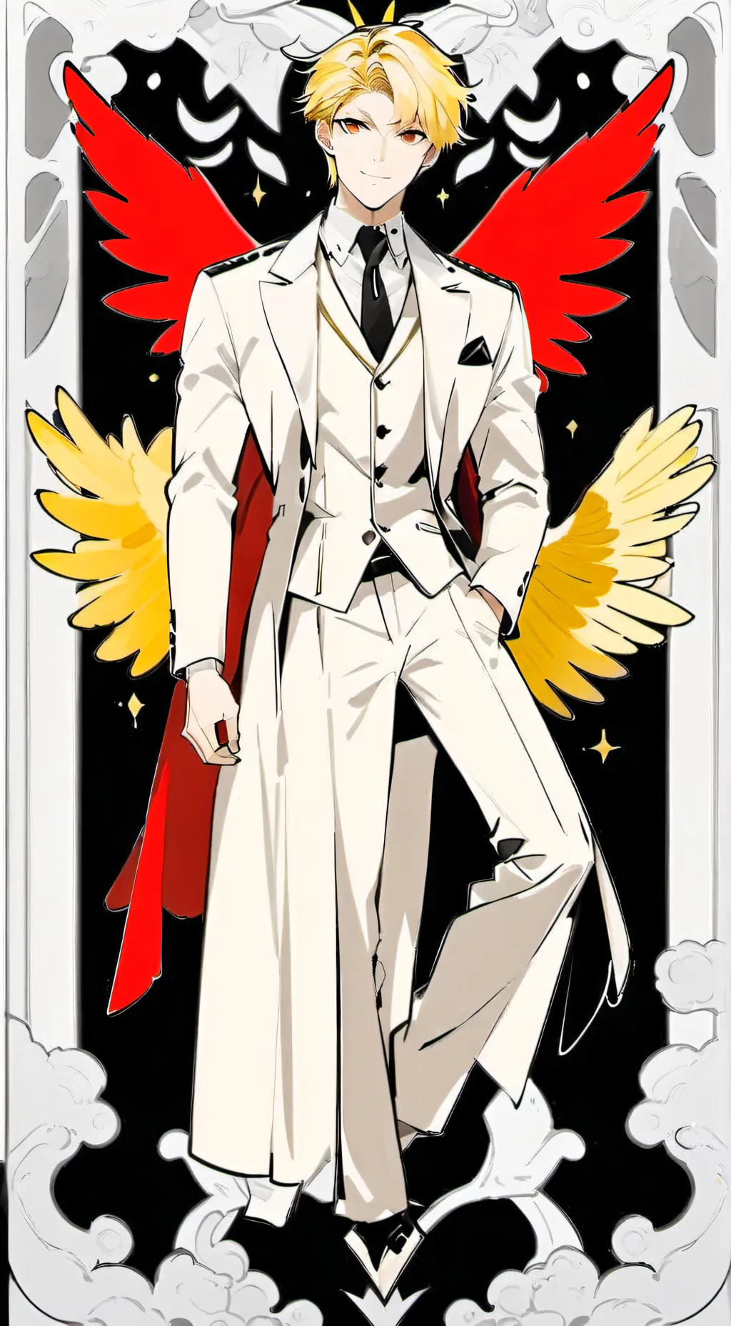 ai character: Keigo Takami background