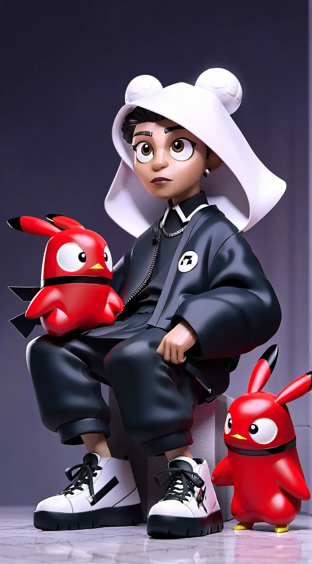 ai character: amanda(nocierto) background