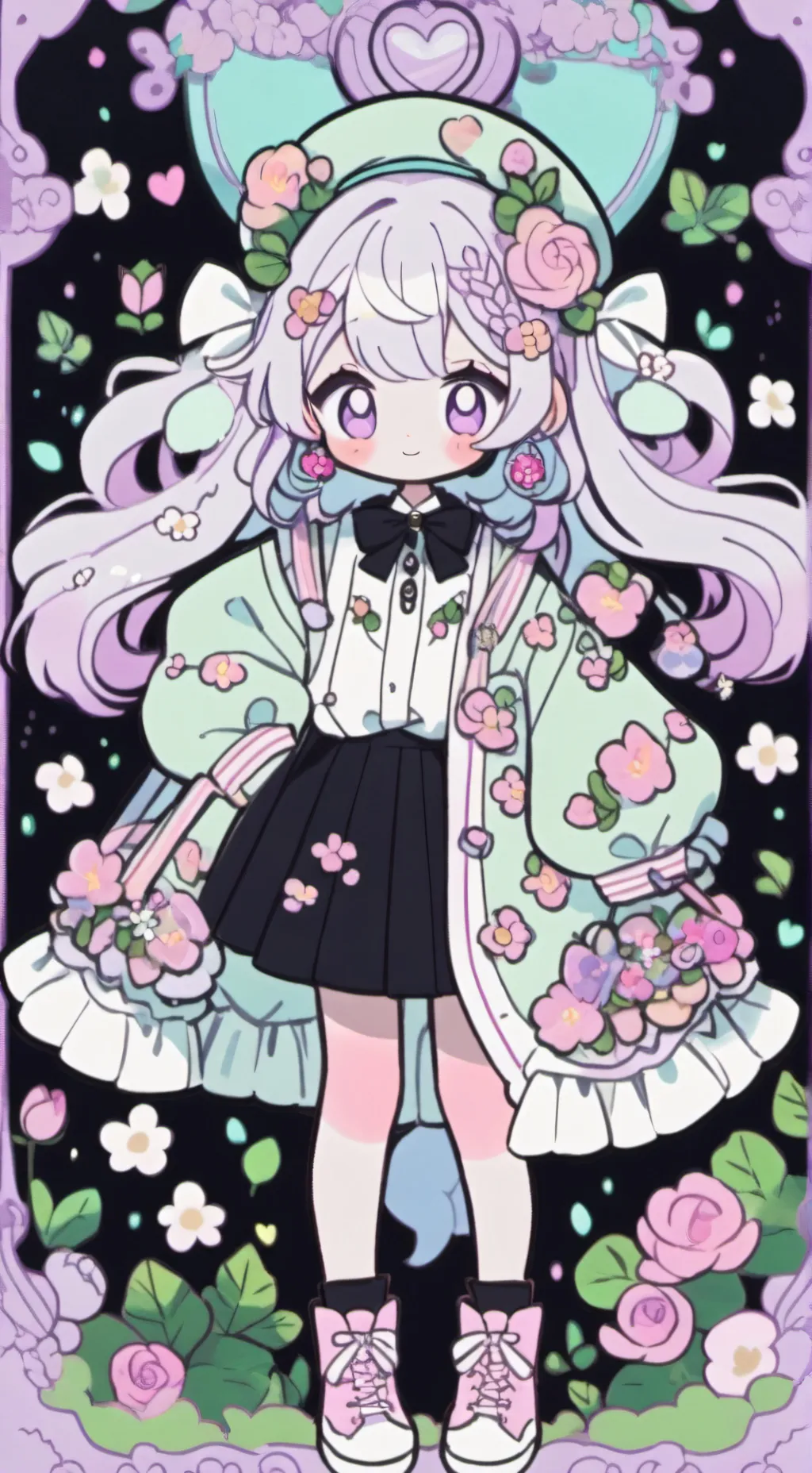 ai character: sprunki backrooms background