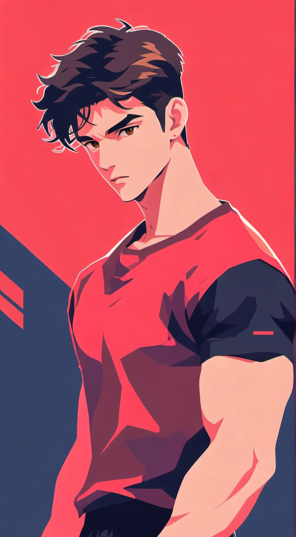 ai character: Robbie  background