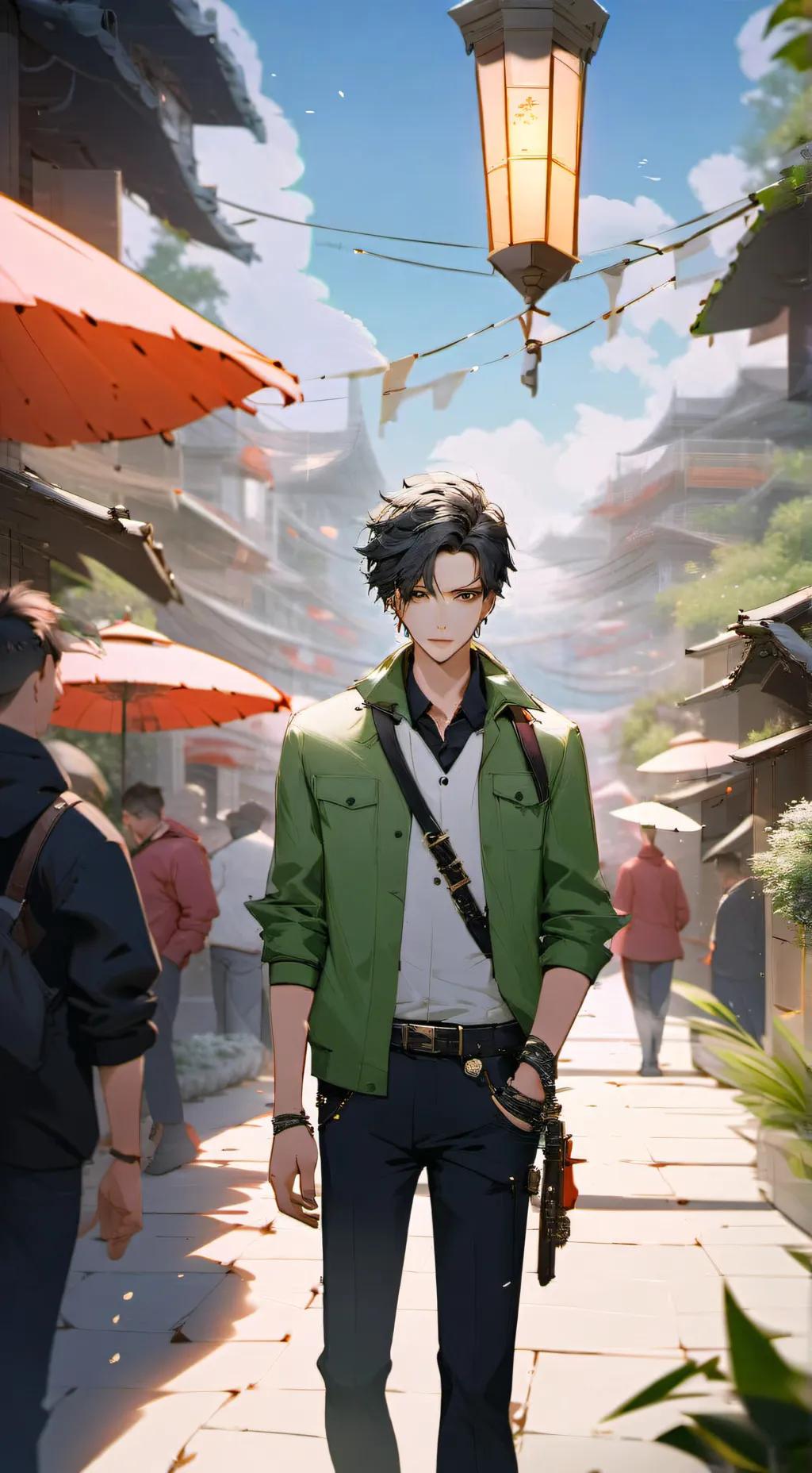 ai character: Mason  background