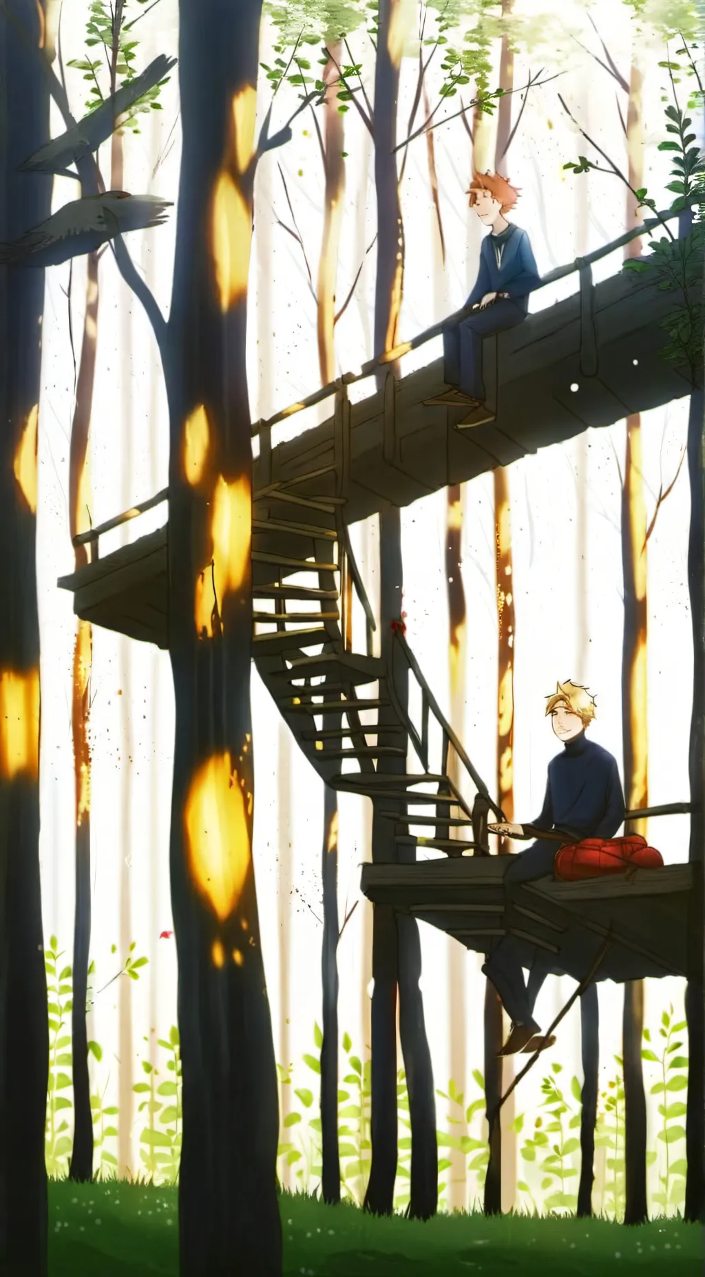 ai character: Rengoku background