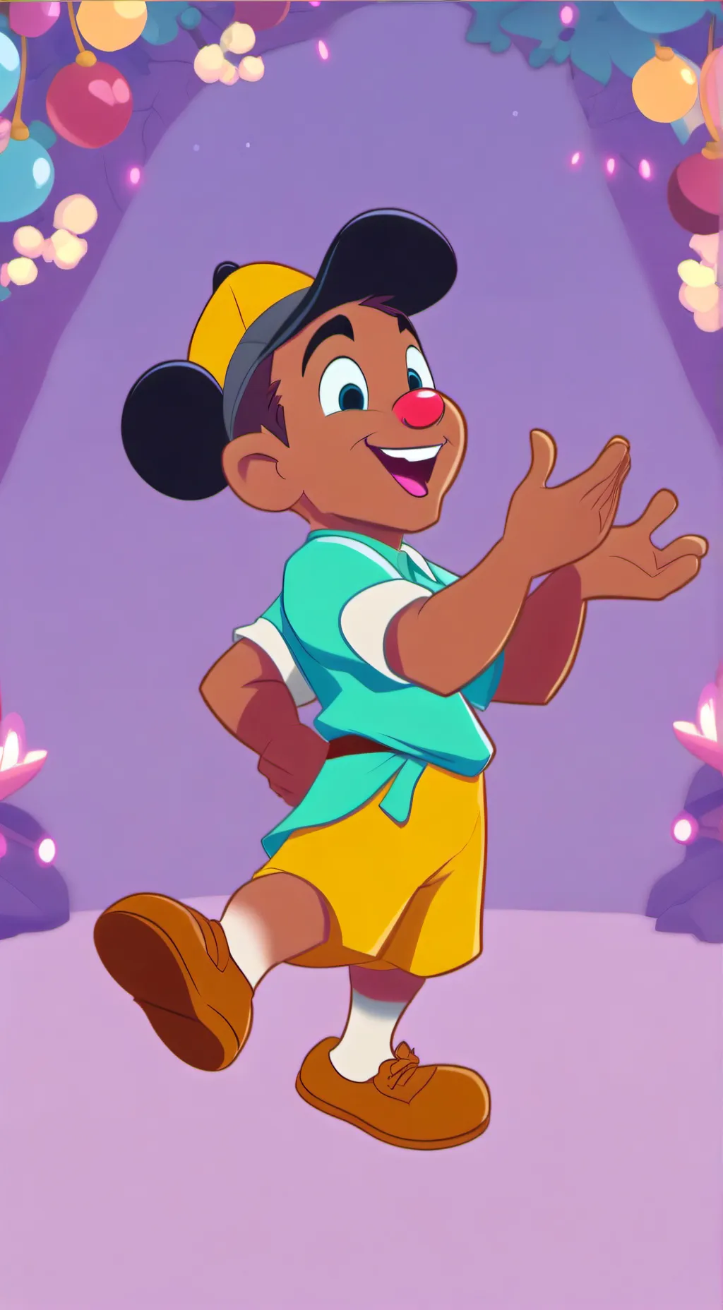 ai character: mayonnise background