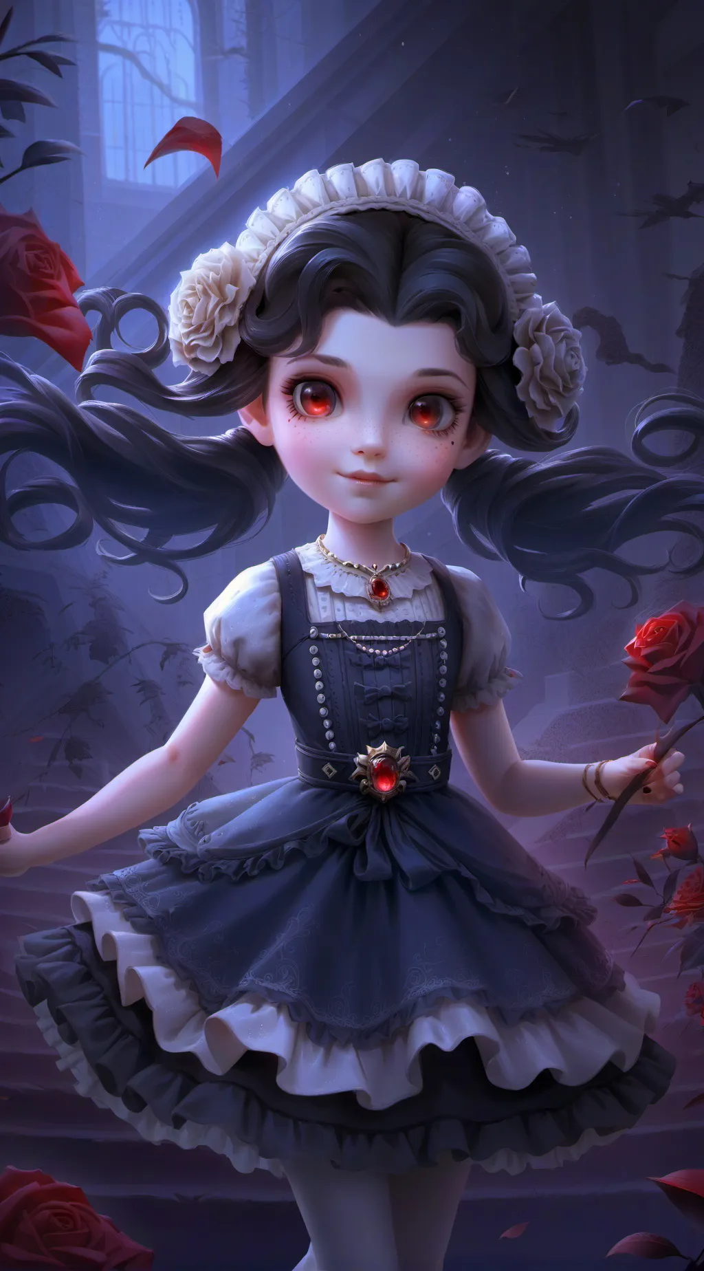 ai character: Gamora background