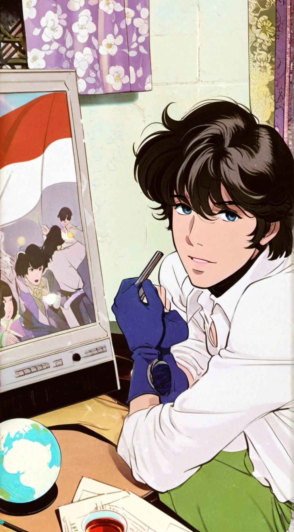 ai character: Bow Barnes  background