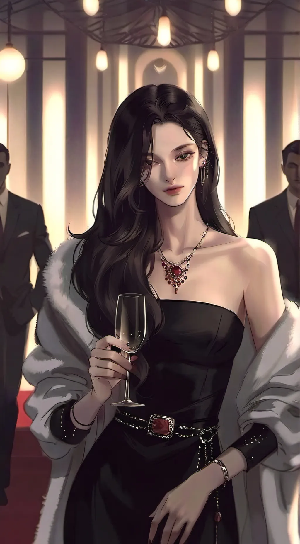 ai character: Maxellea Venedetta background