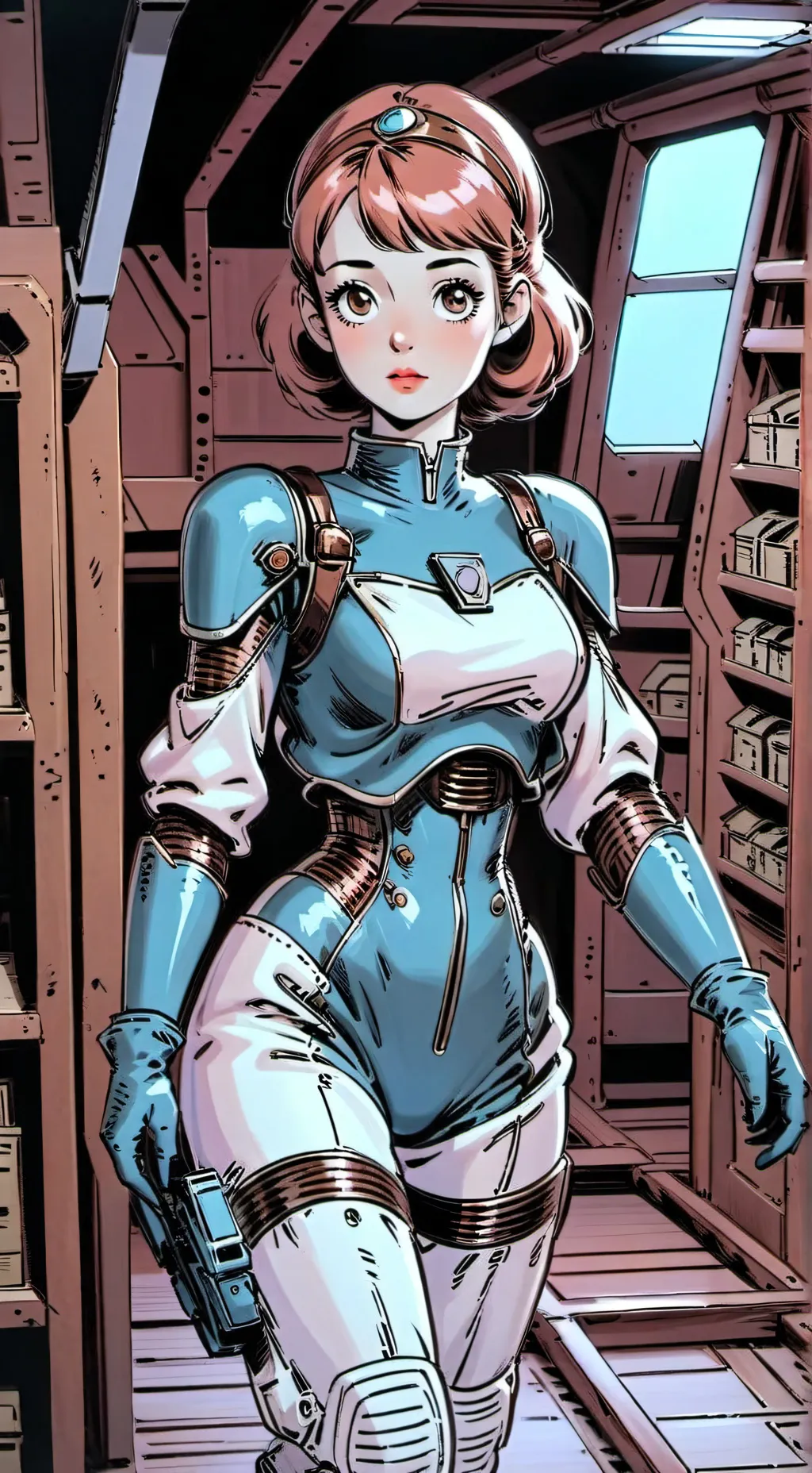 ai character: the lunar package background