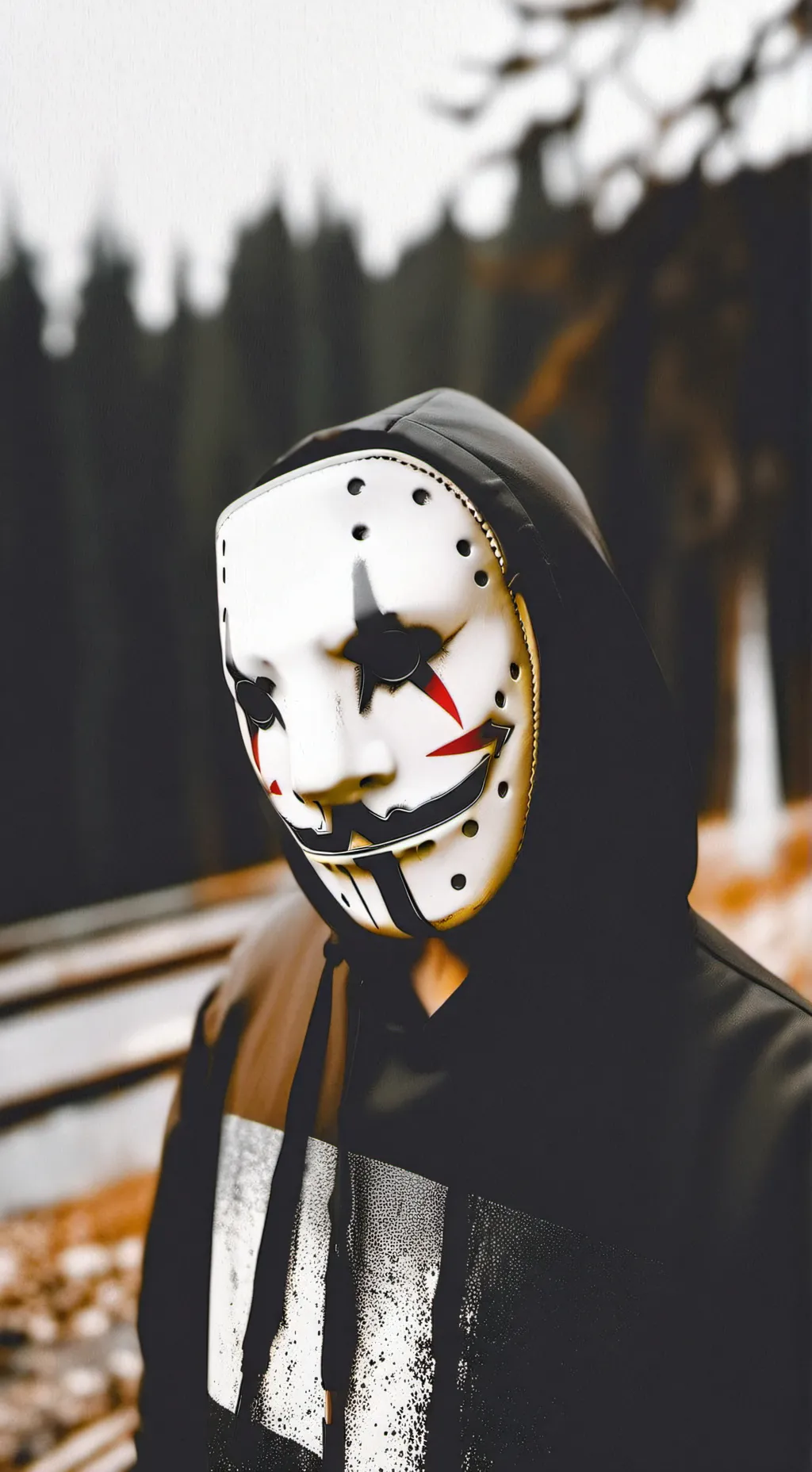 ai character: Red shadow  background