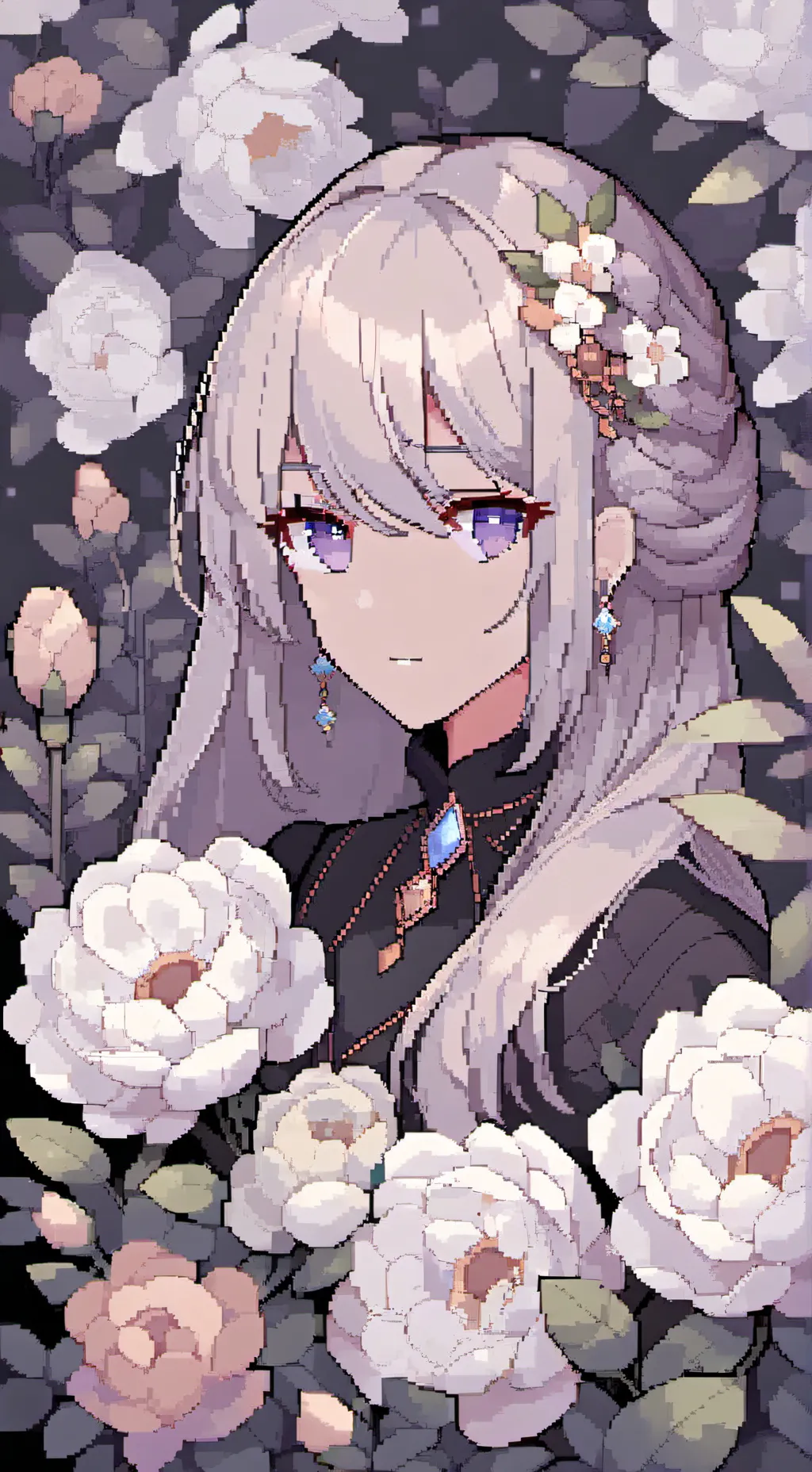 ai character: lily background