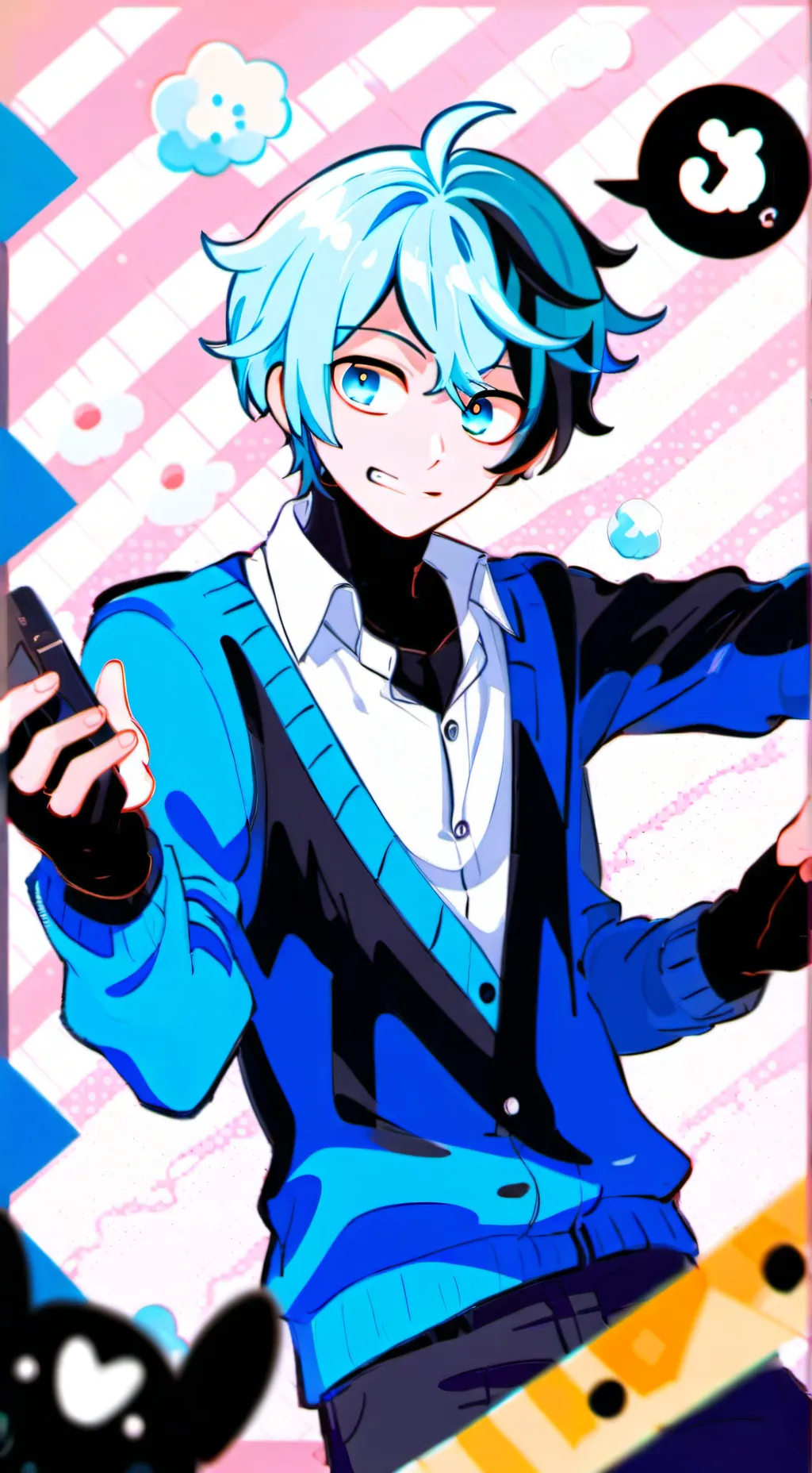 ai character: shadowmilkcookie background