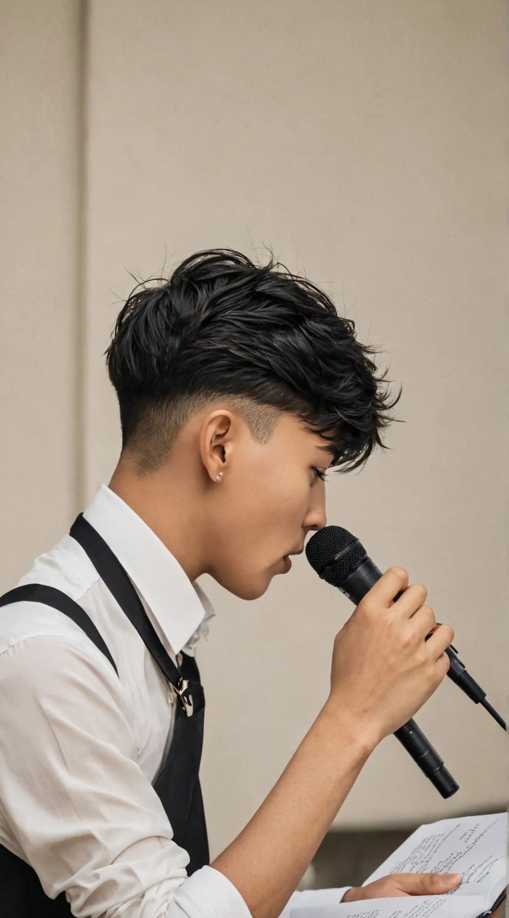 ai character: Thanos  background