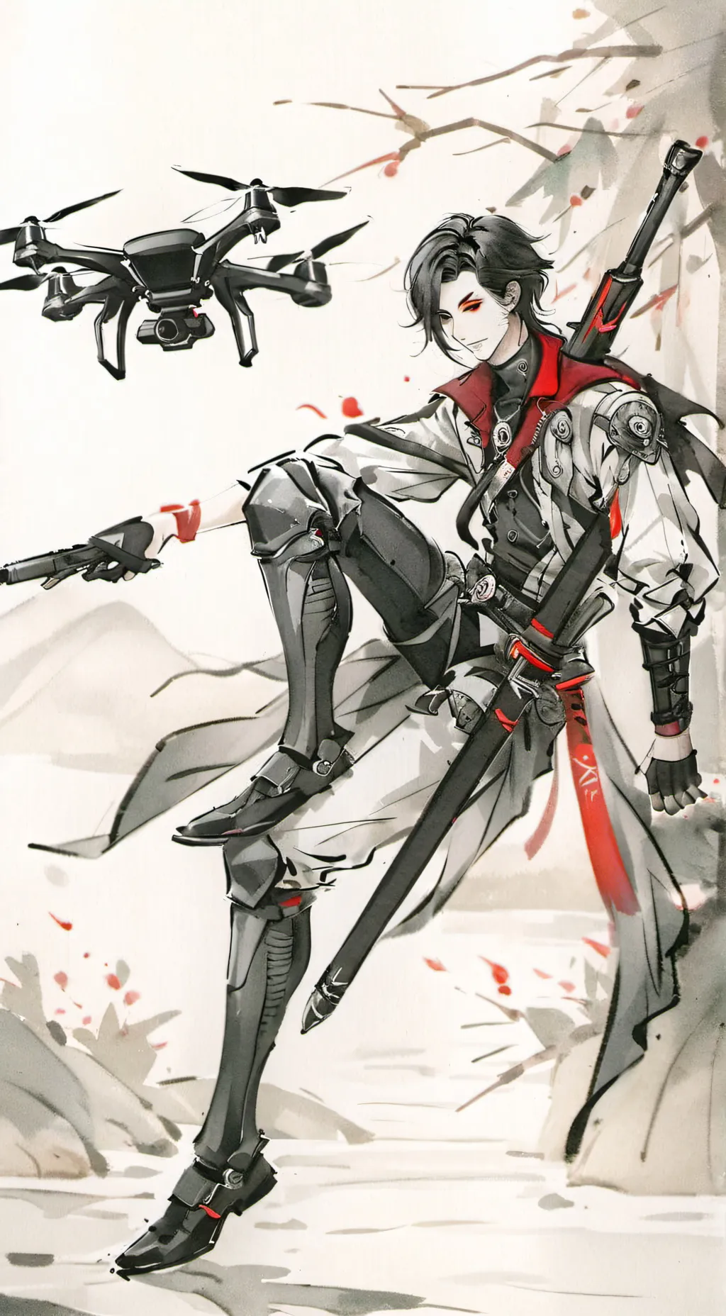 ai character: MD N & V argue background