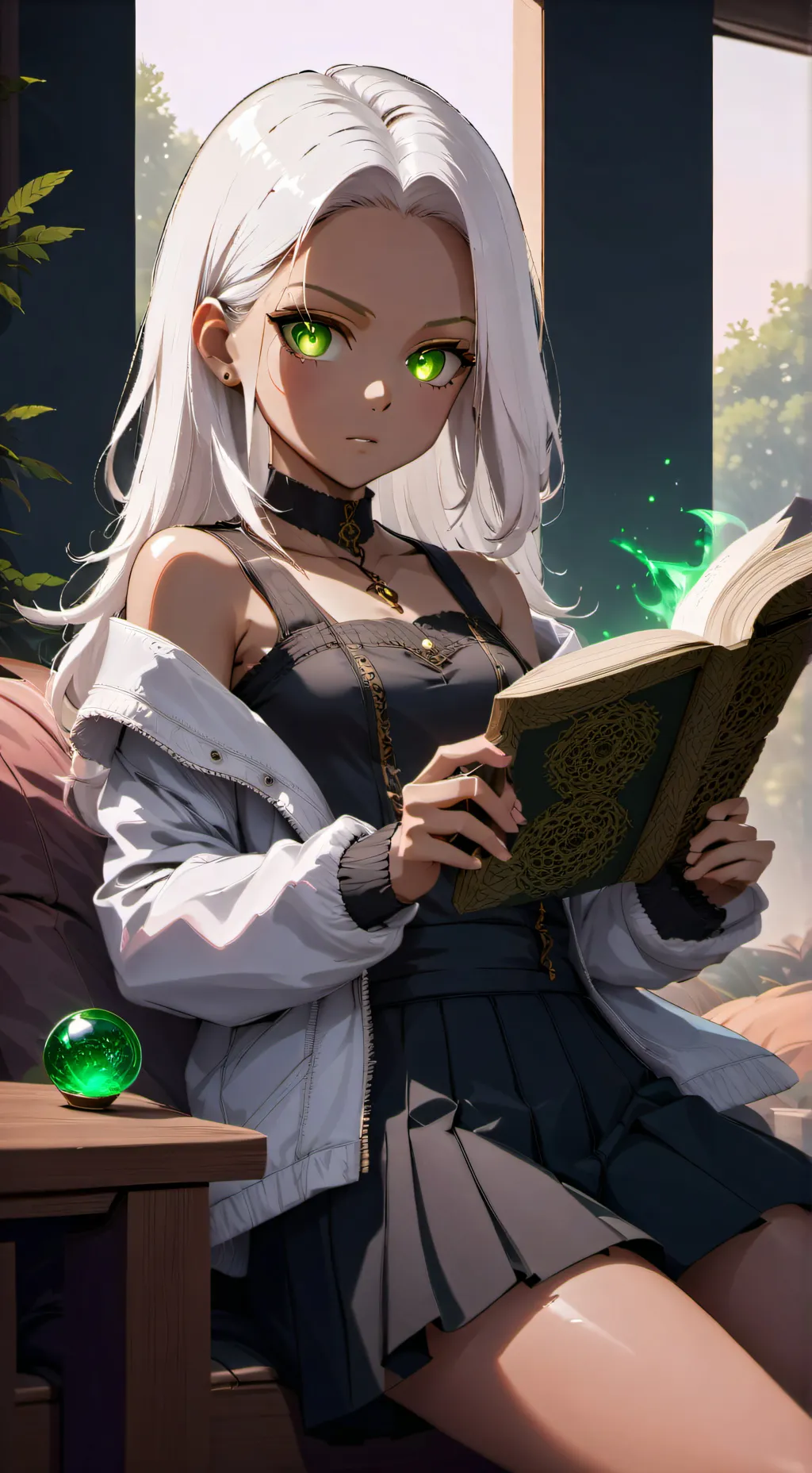 ai character: Надежда background