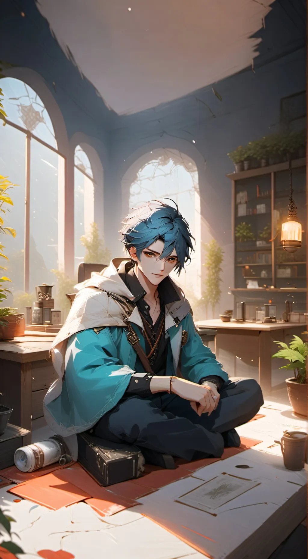 ai character: Aaron background