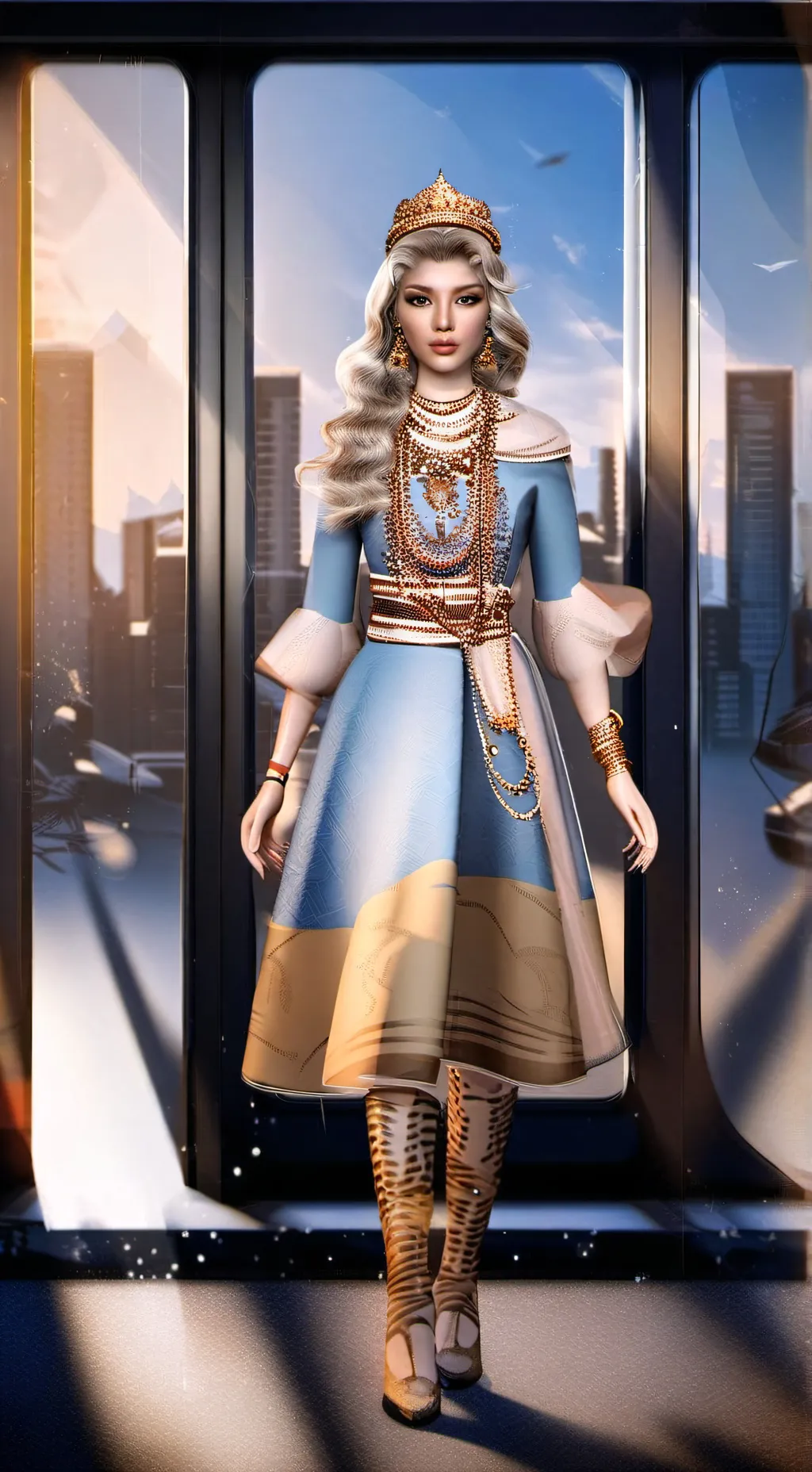 ai character: maya machado background