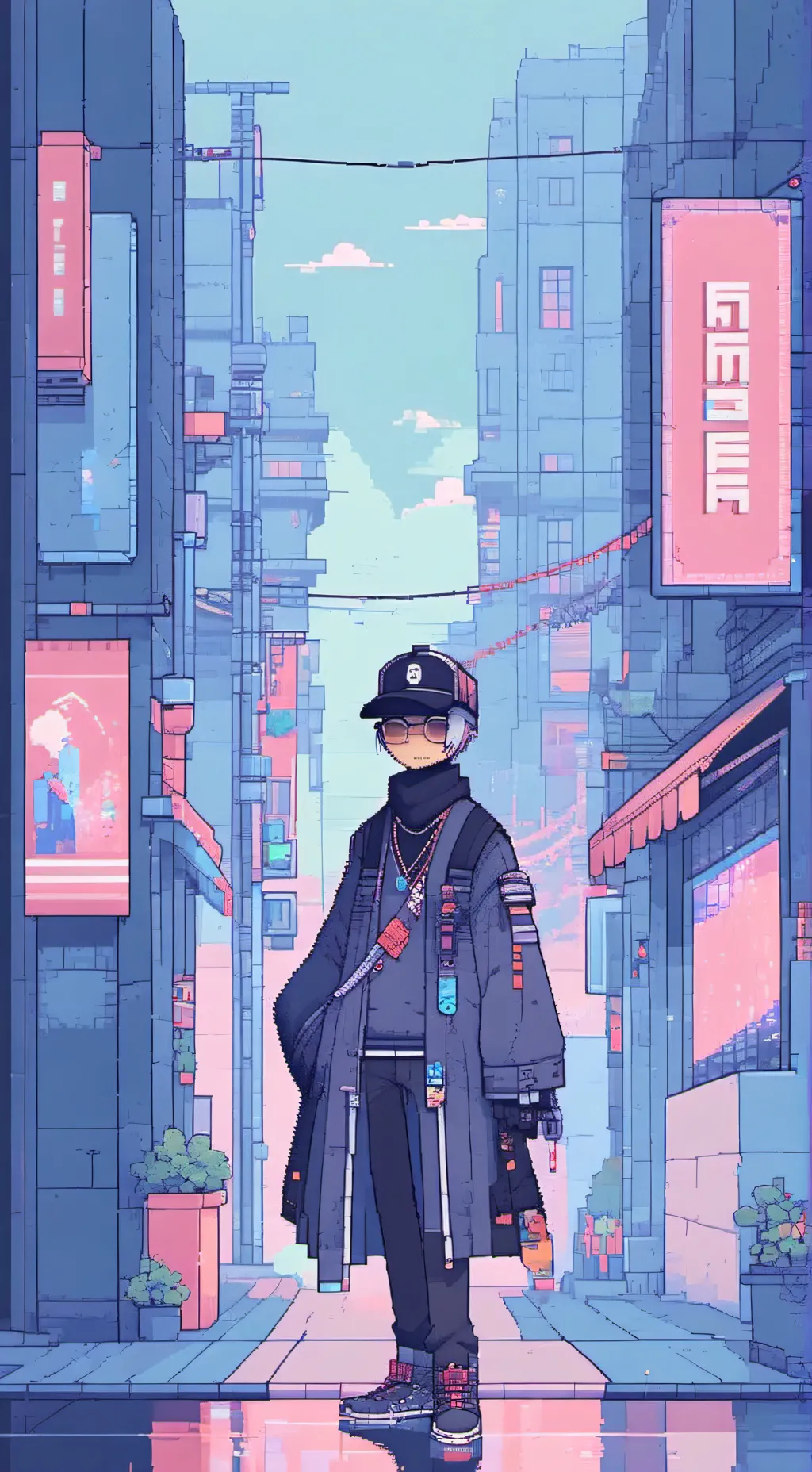 ai character: CH&HH  background