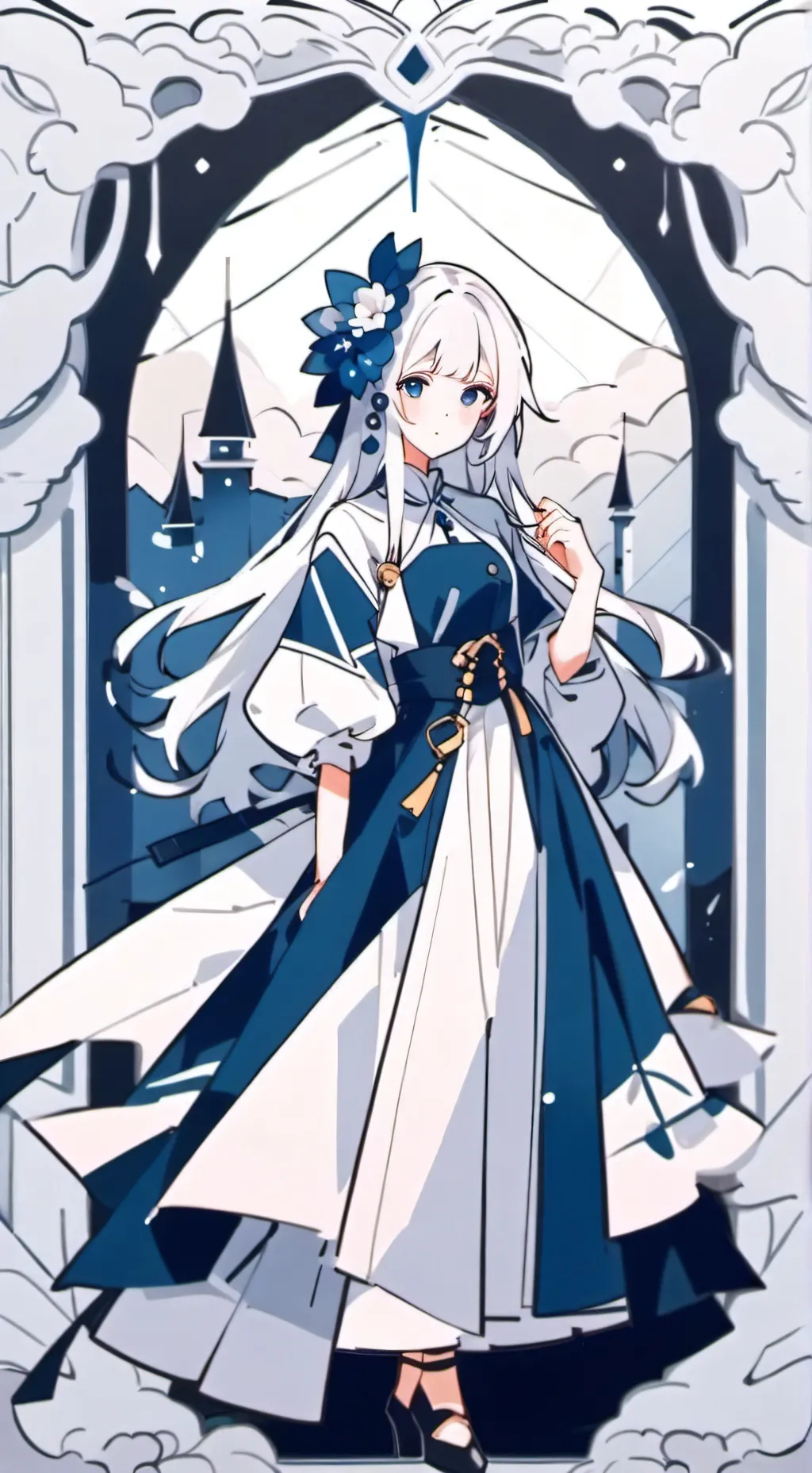 ai character: nose we background