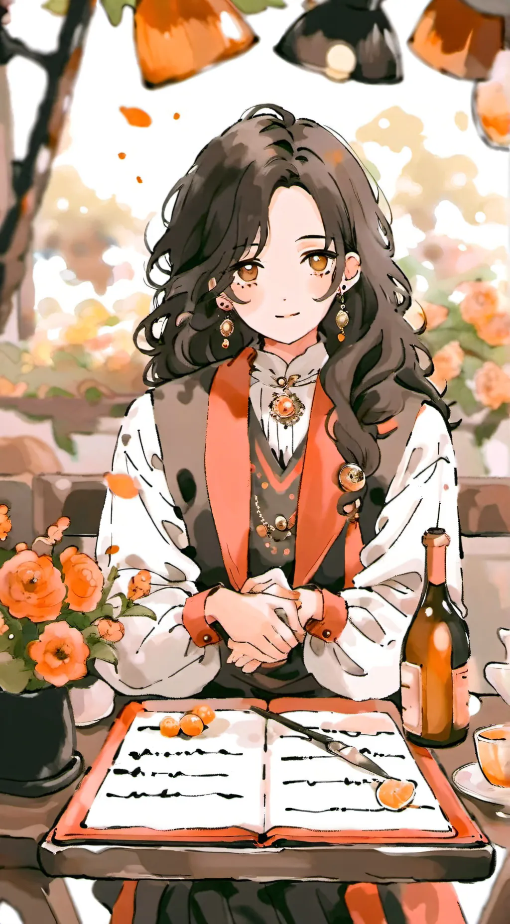 ai character: Virus background