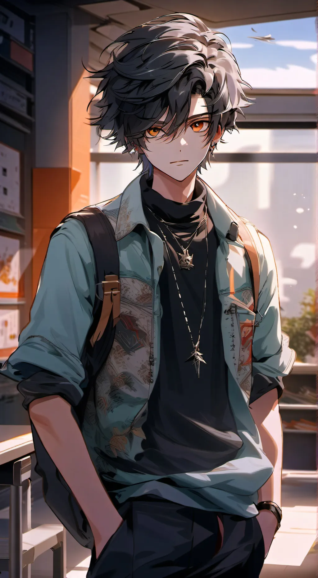 ai character: Lae background