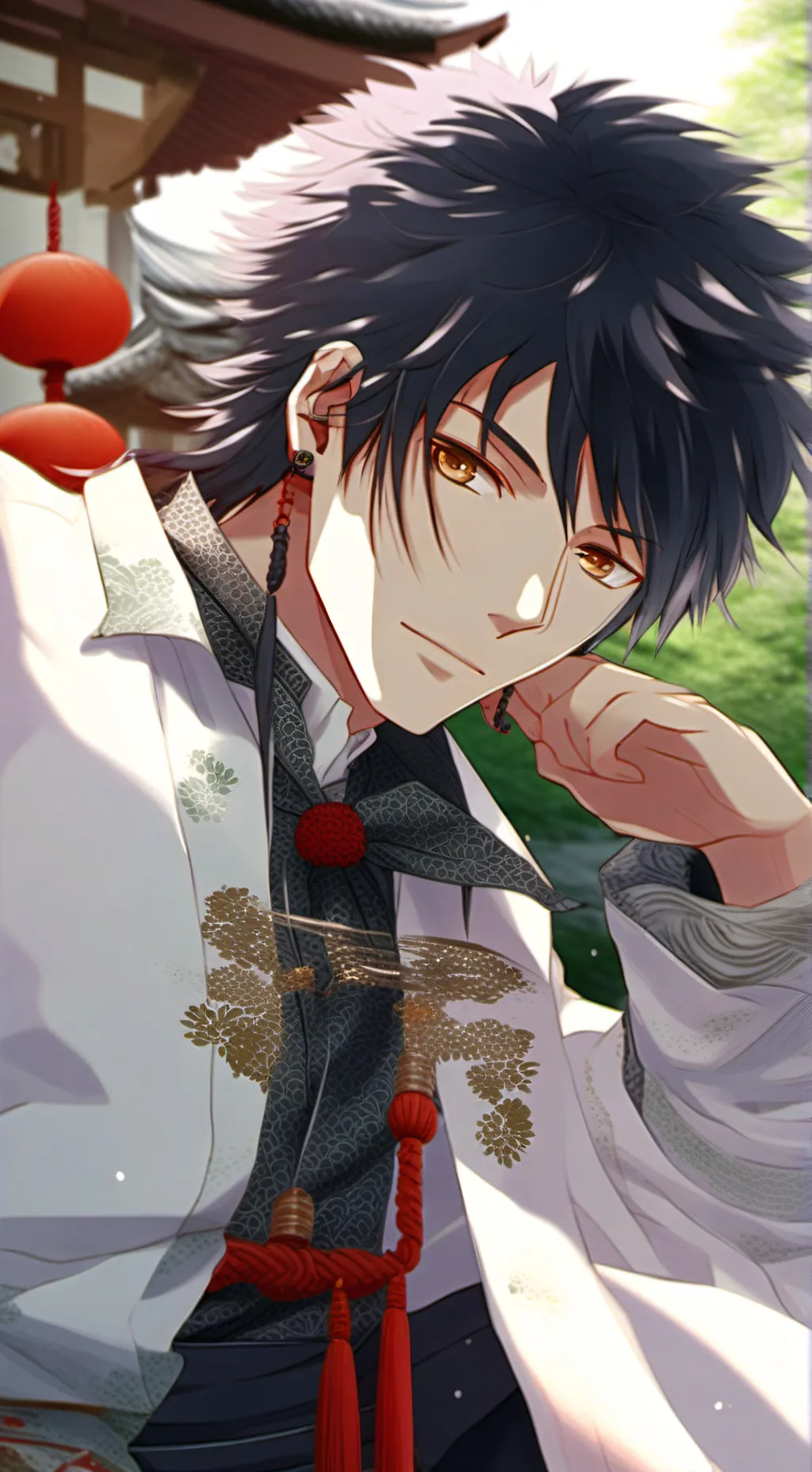 ai character: 😘Gojo x You😘 background