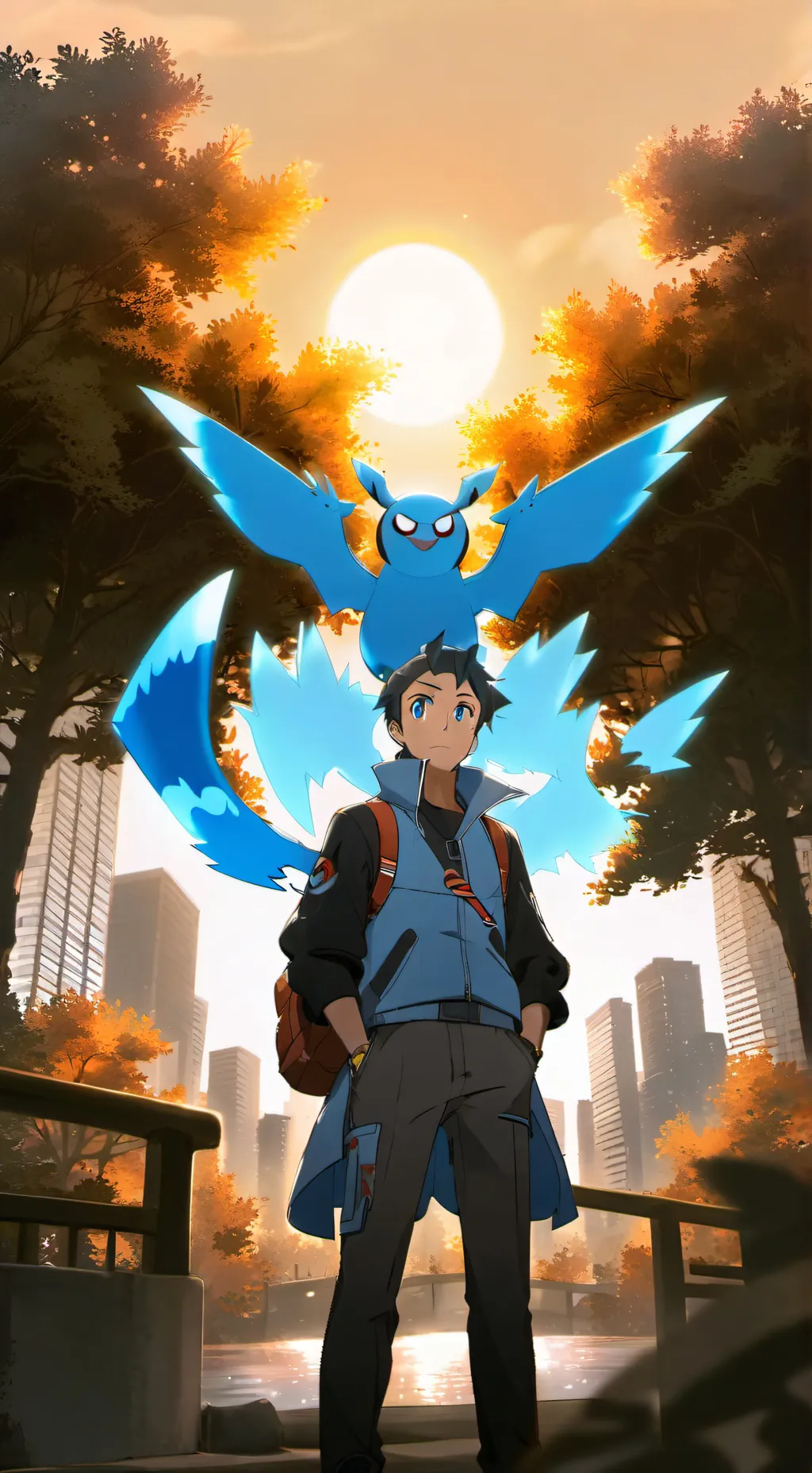 ai character: Goh background