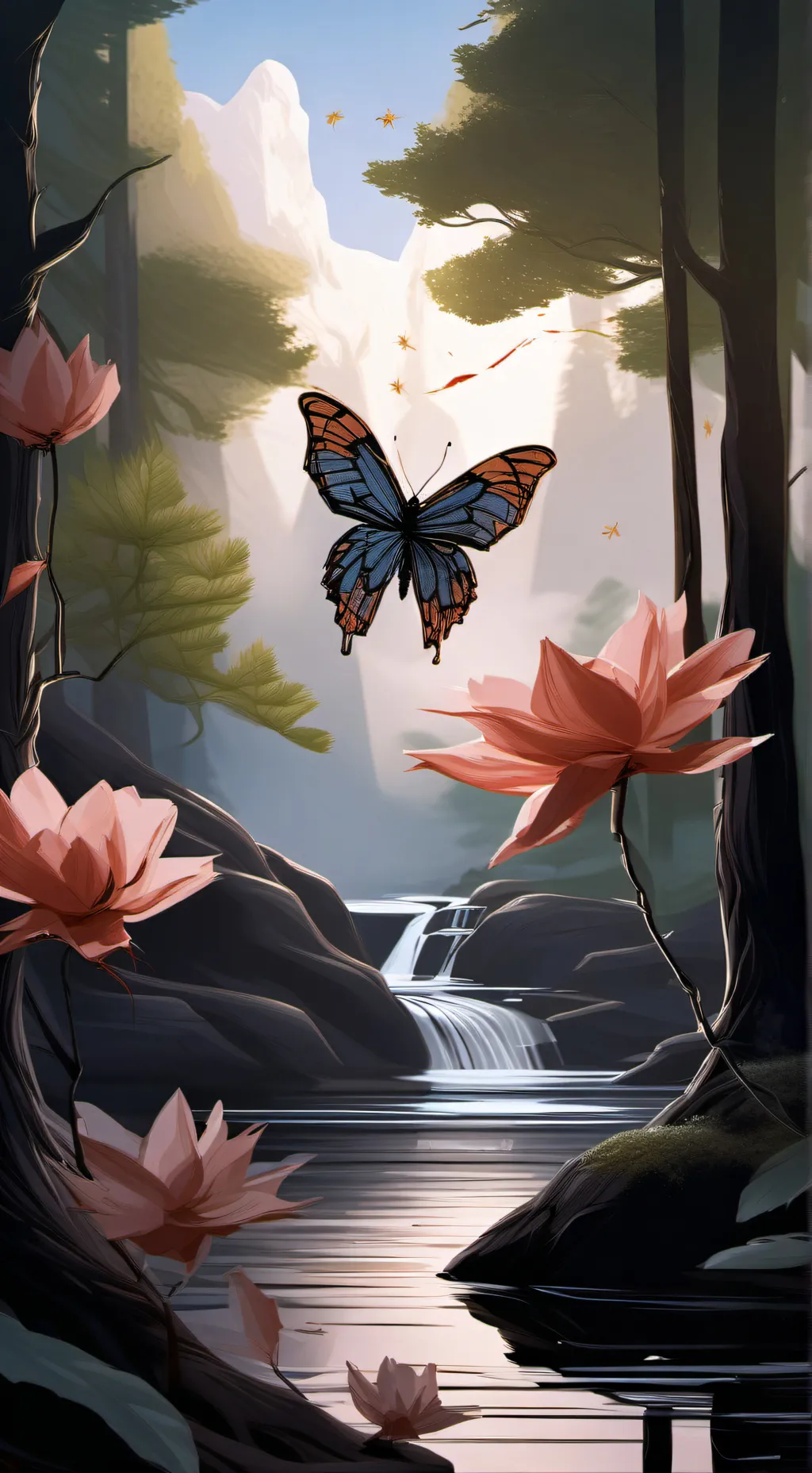 ai character: Hh,dw,mha, enconto background