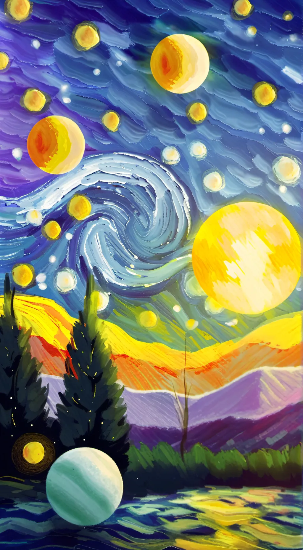 ai character: SolarBalls :DD! background