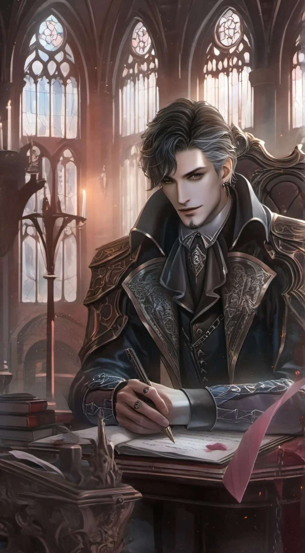 ai character: Demon background