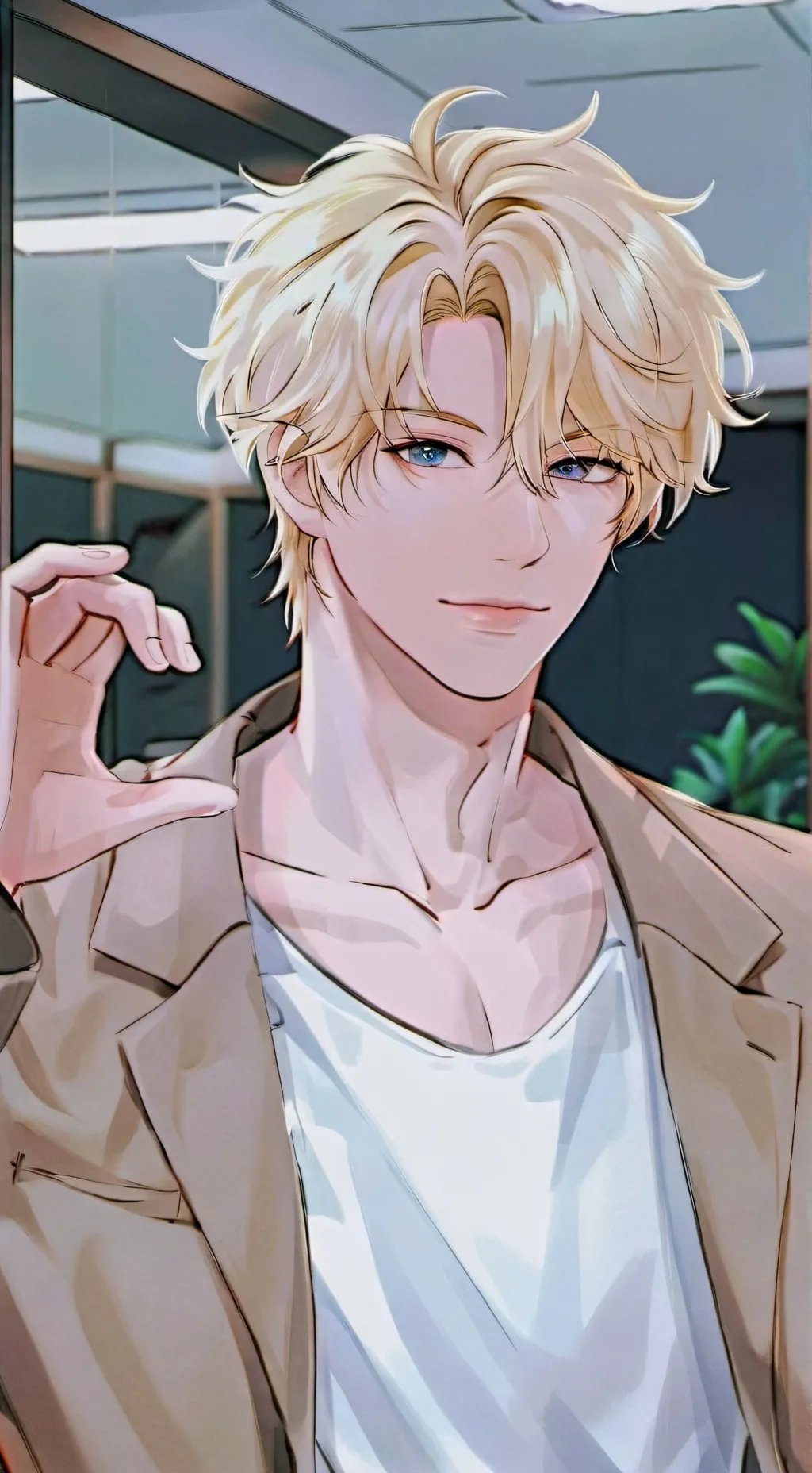 ai character: Simon background