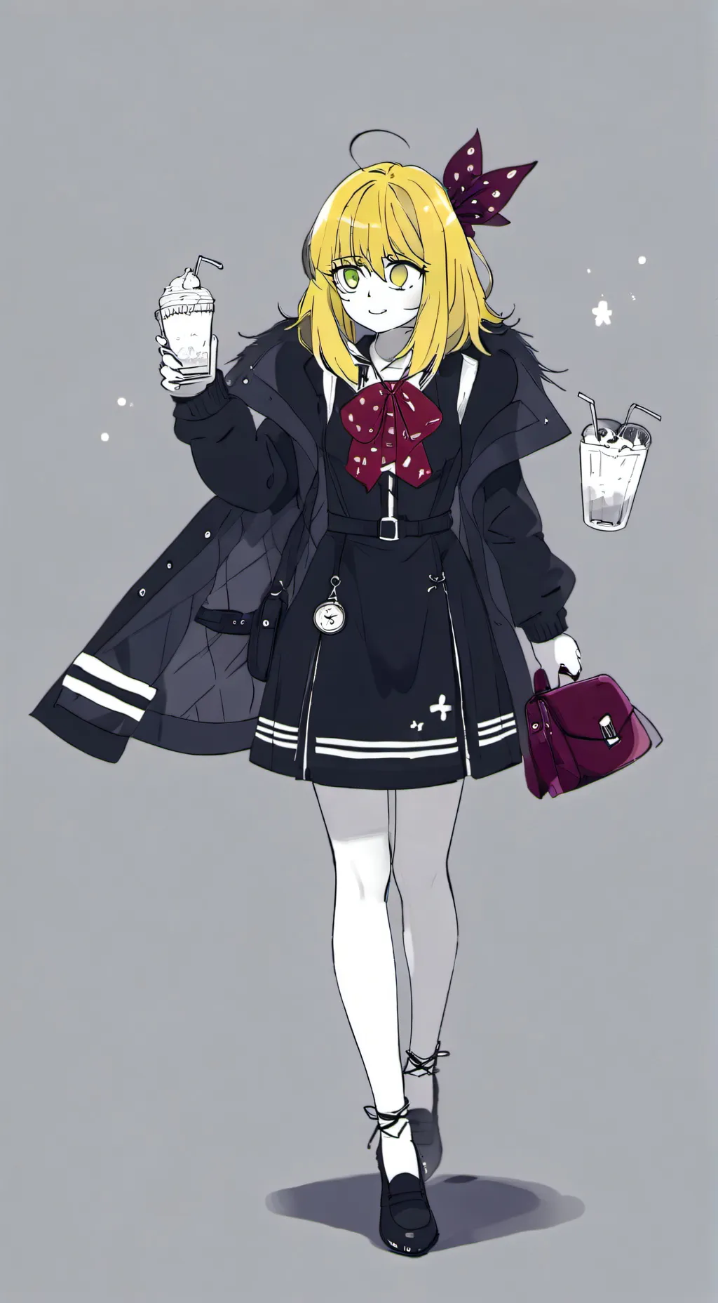 ai character: Gossip girl  background