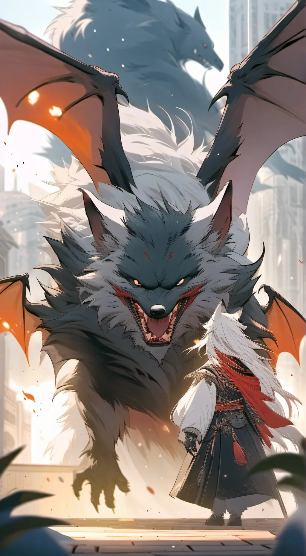 ai character: Favin background