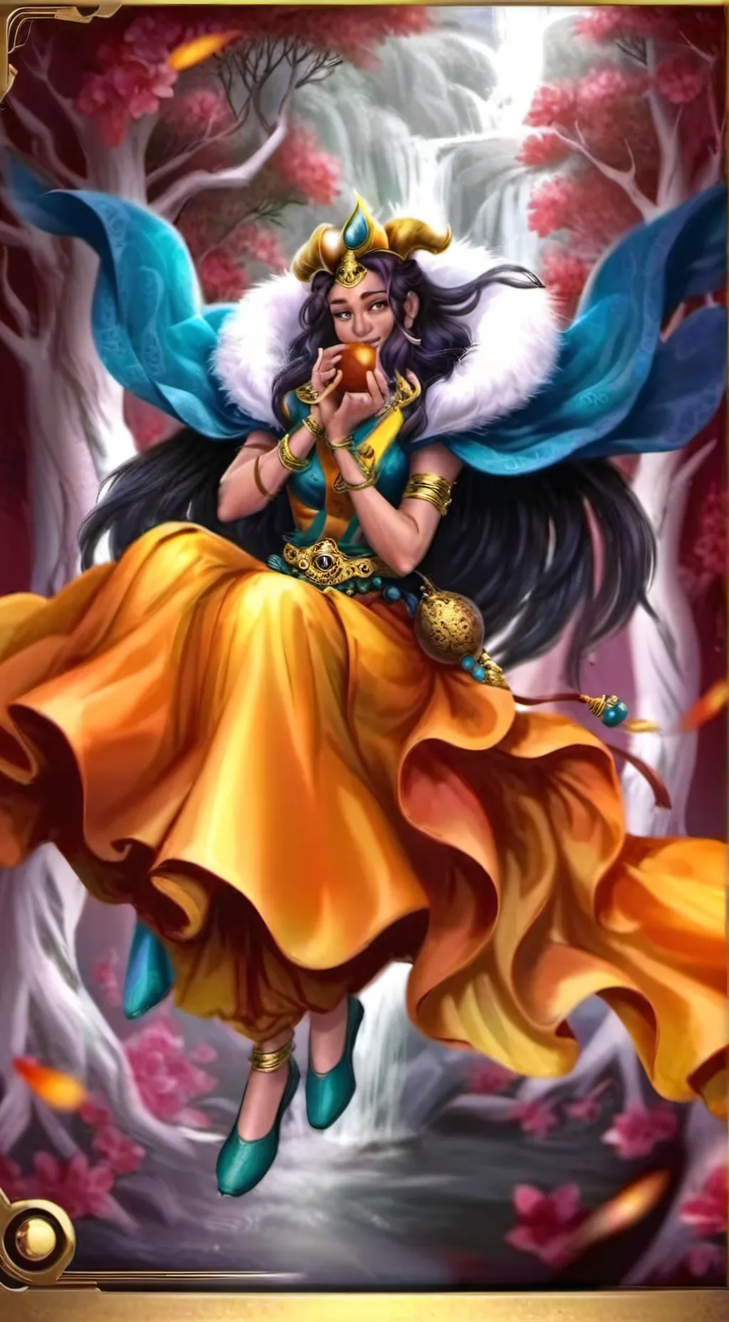 ai character: mantagi  background