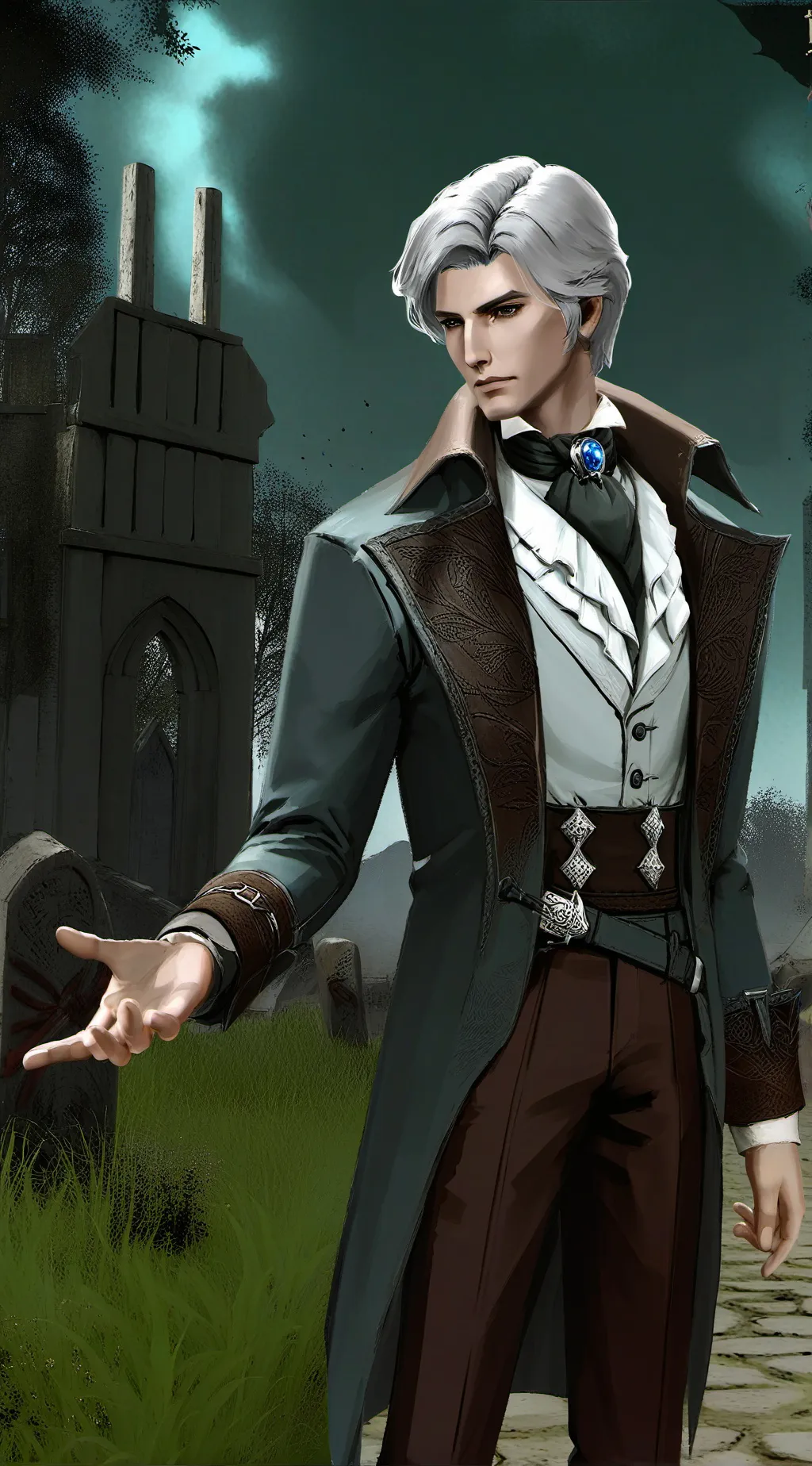 ai character: Mapmaker background