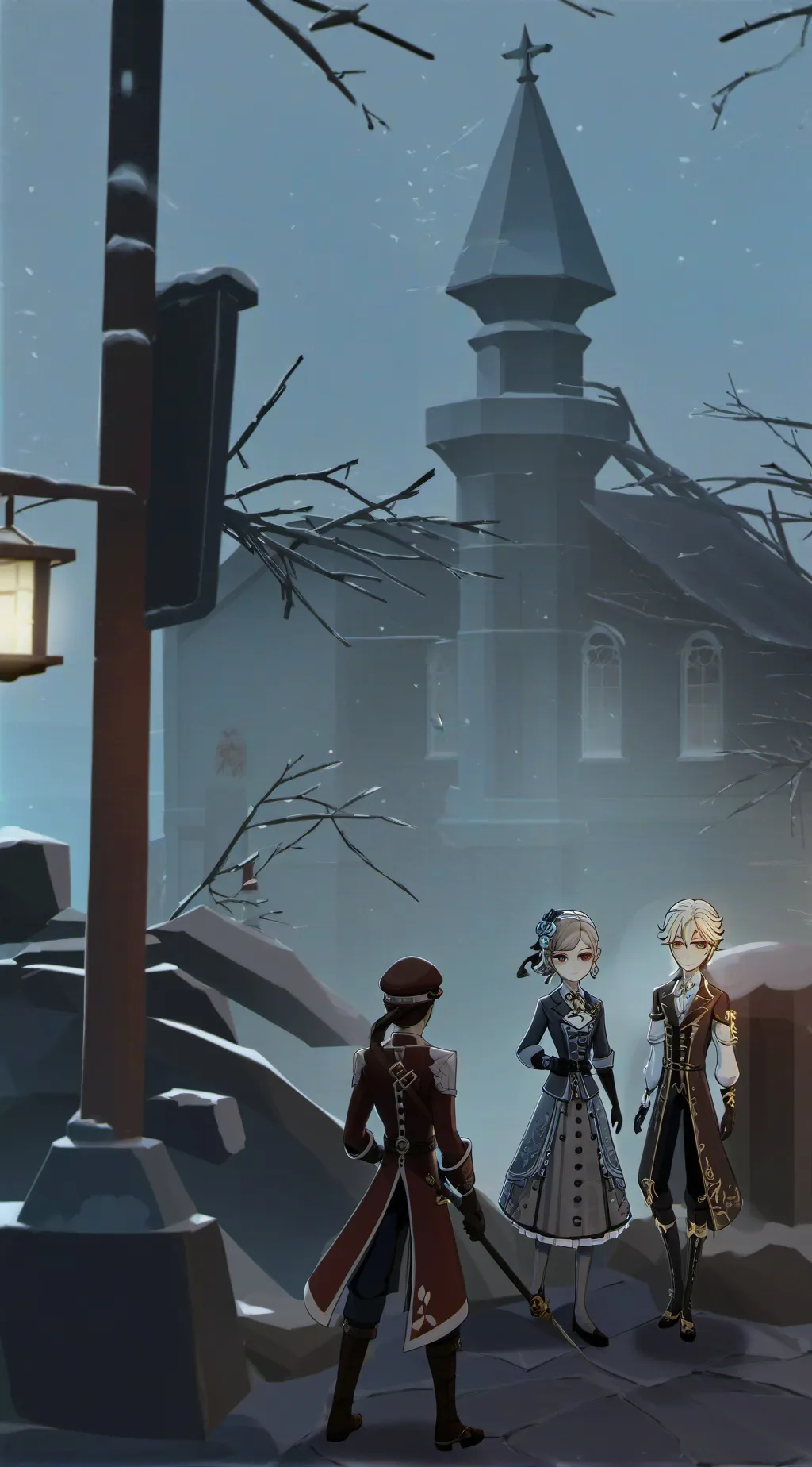 ai character: changed background