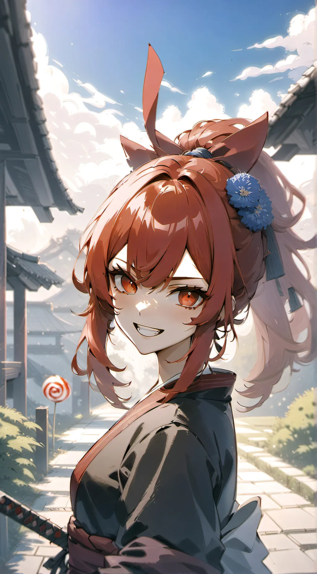 ai character: Zuli mechalle background