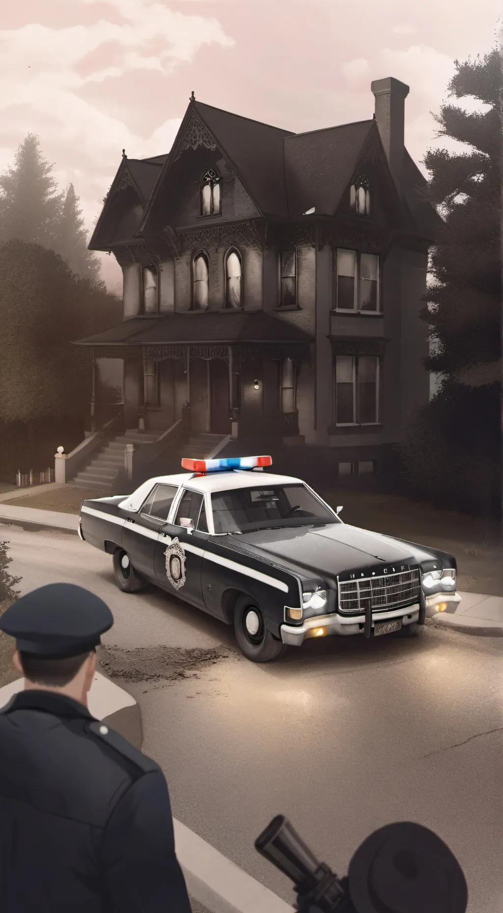 ai character: Police  background