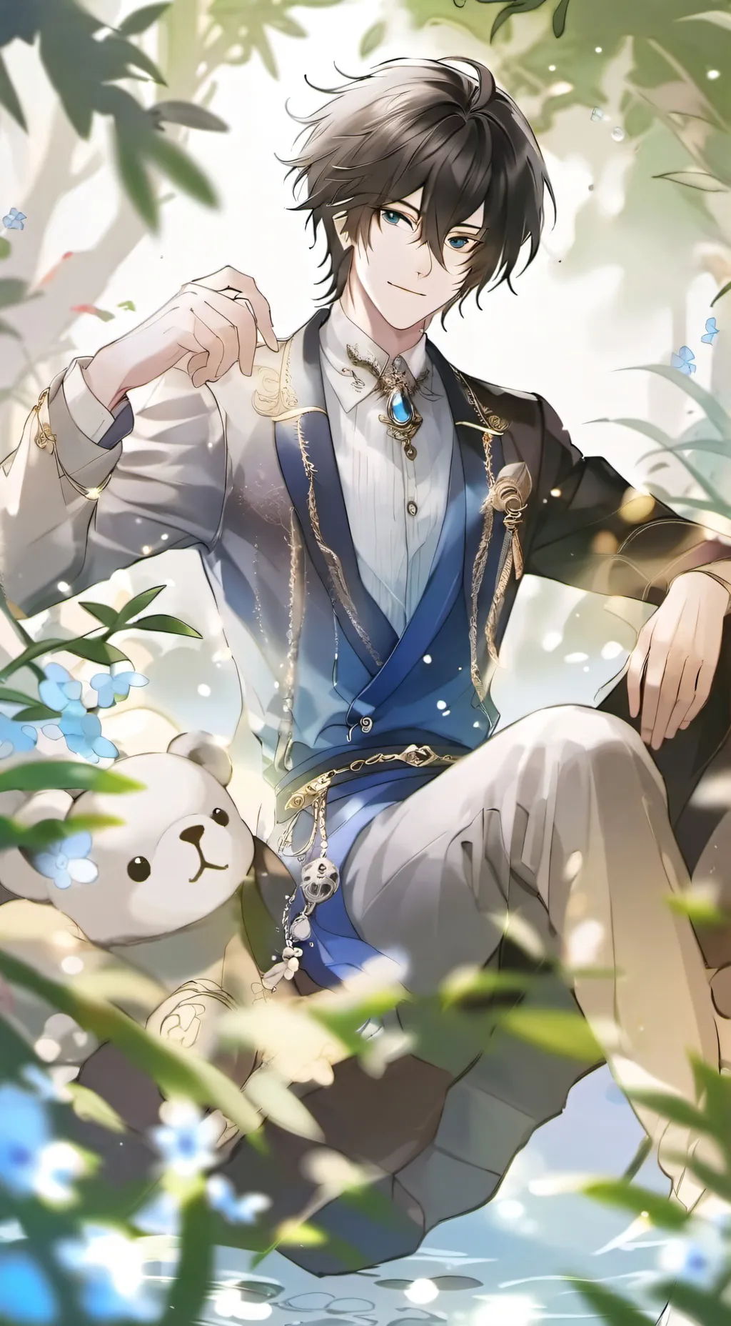 ai character: giyuu background