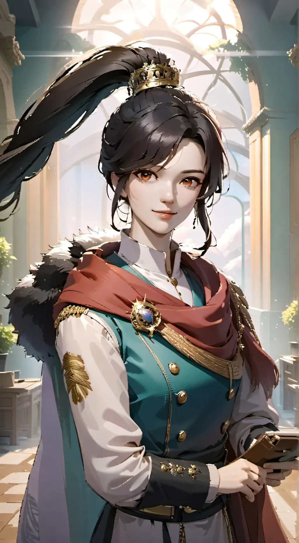 ai character: Victoria Sharine background